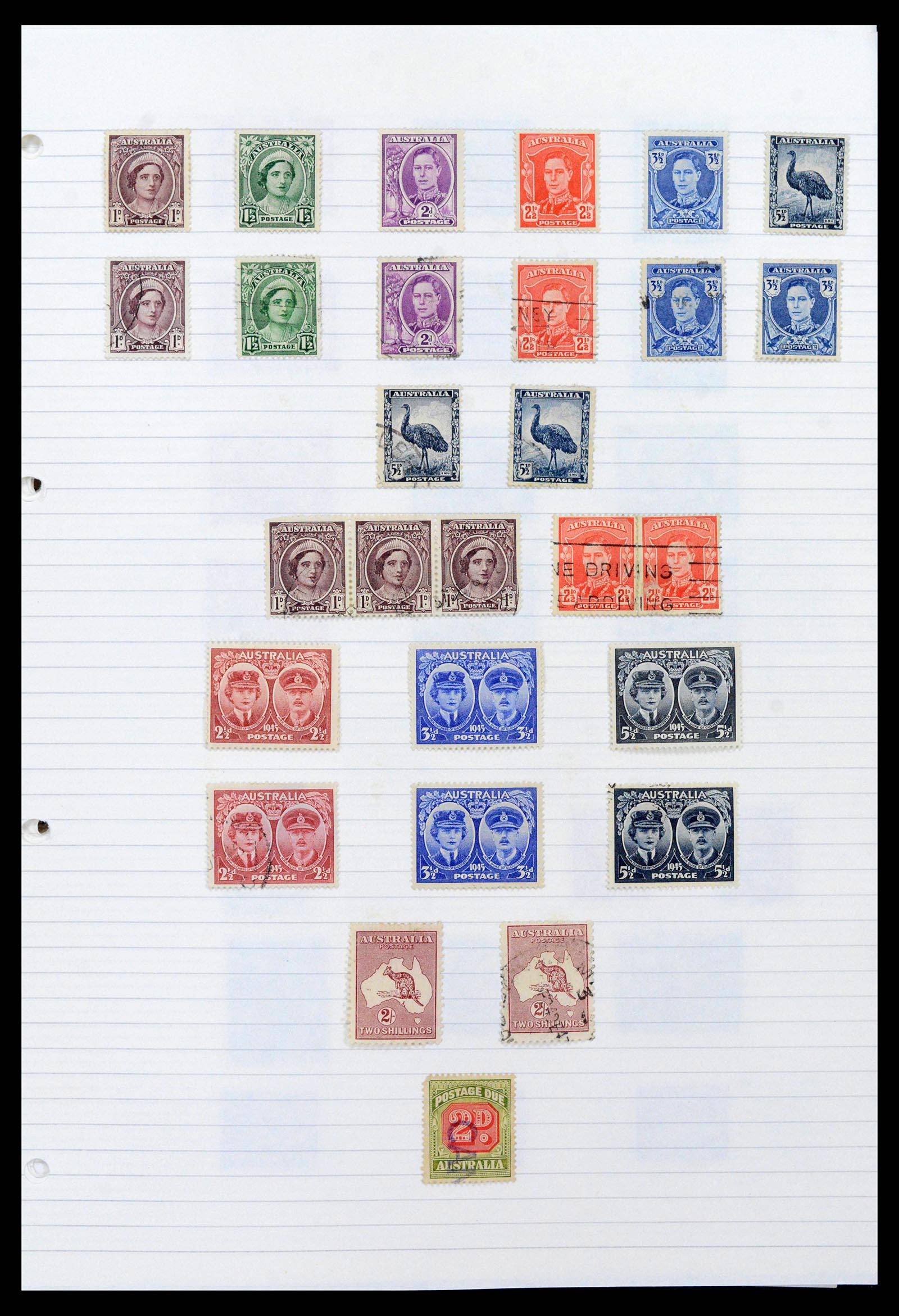 39738 0010 - Stamp collection 39738 Australia 1913-1980.