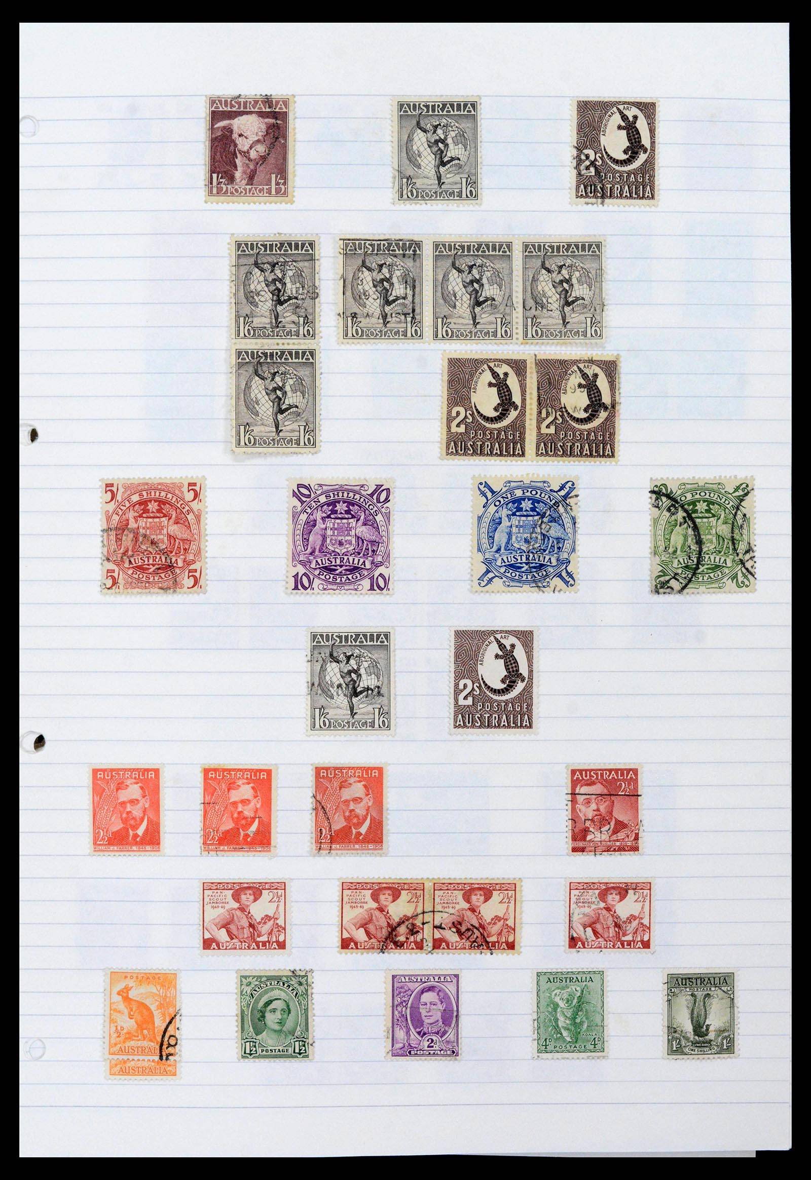 39738 0012 - Stamp collection 39738 Australia 1913-1980.