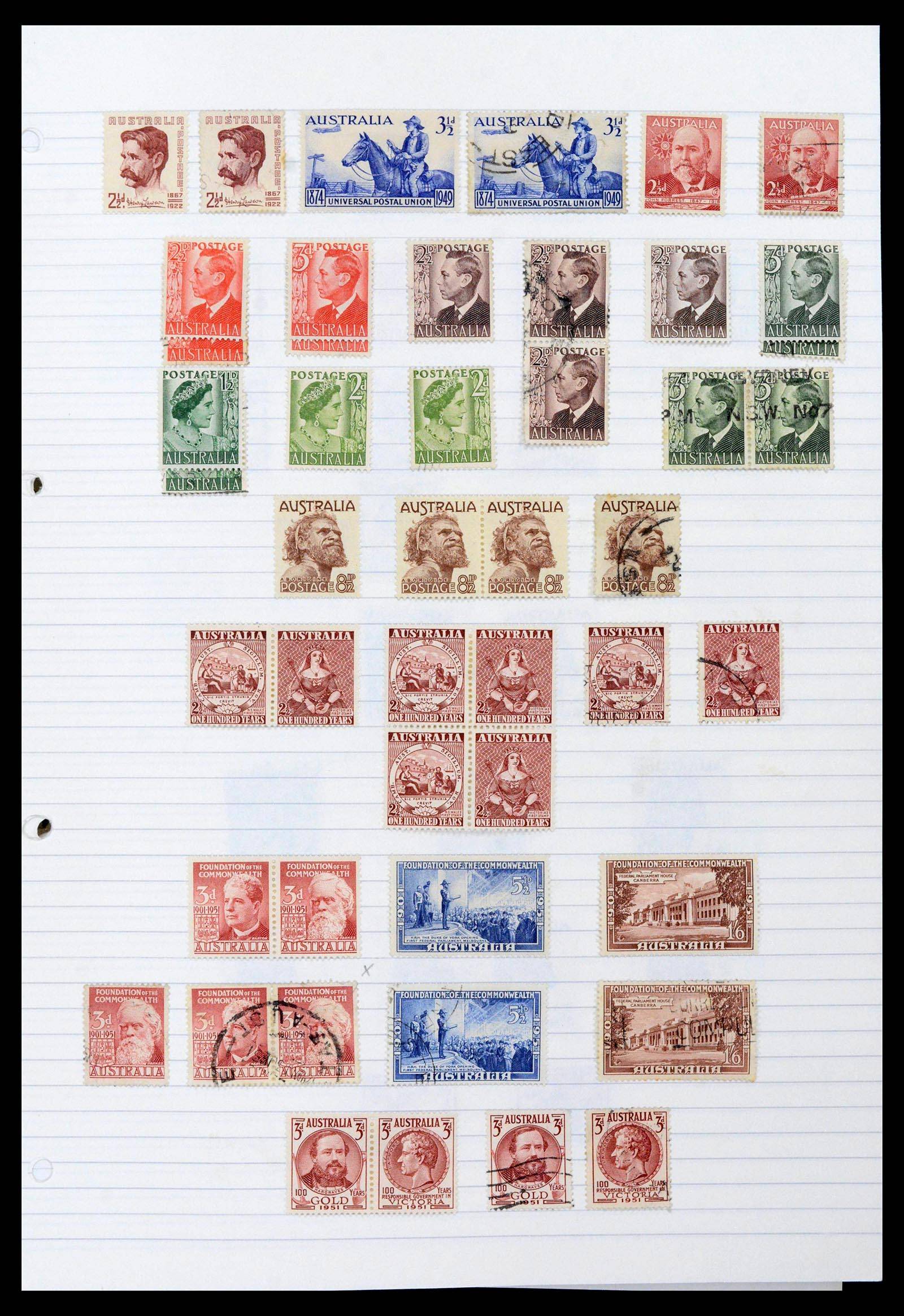 39738 0013 - Stamp collection 39738 Australia 1913-1980.