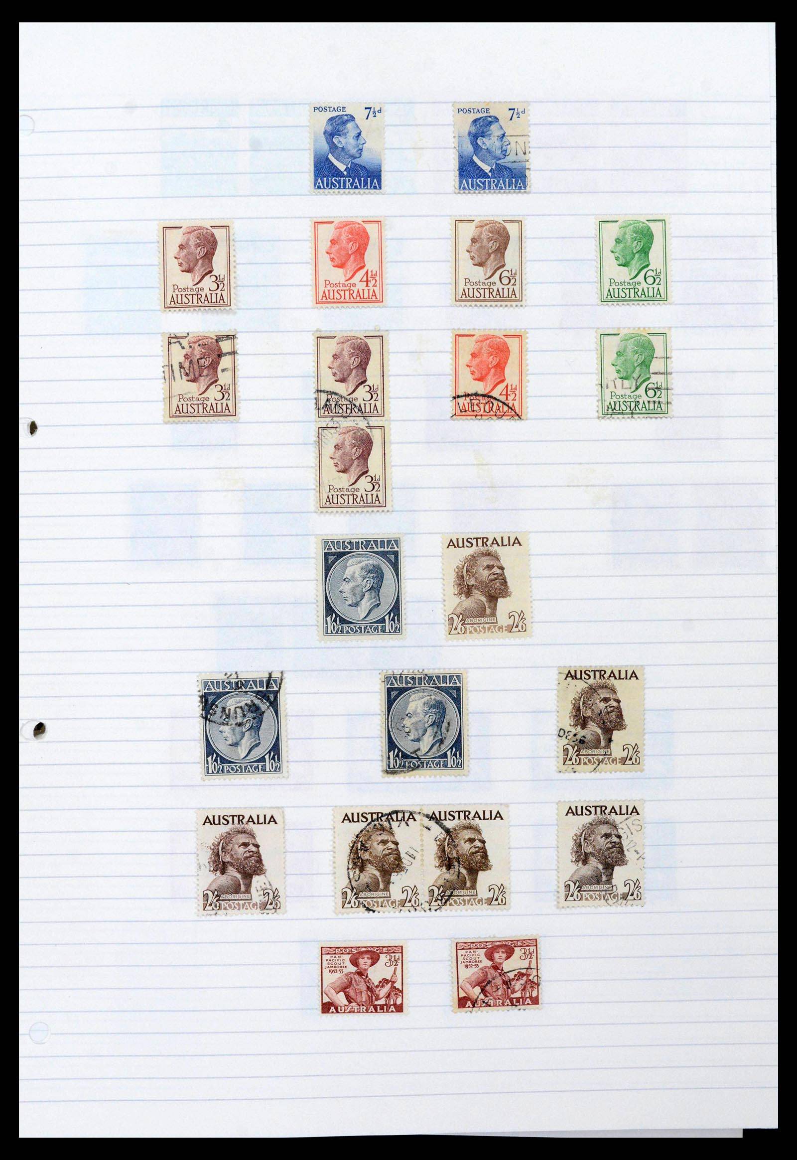 39738 0014 - Stamp collection 39738 Australia 1913-1980.