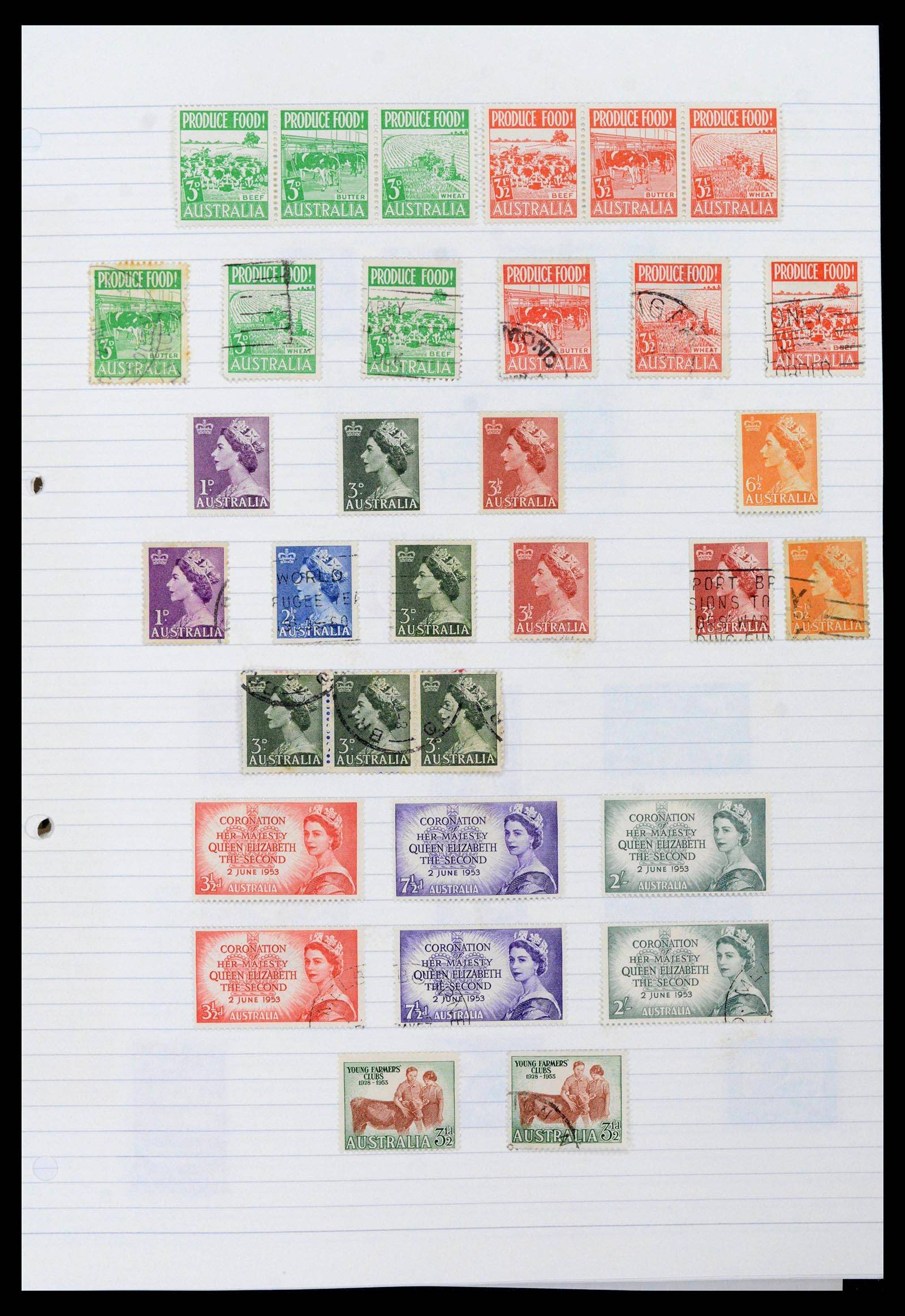 39738 0015 - Stamp collection 39738 Australia 1913-1980.