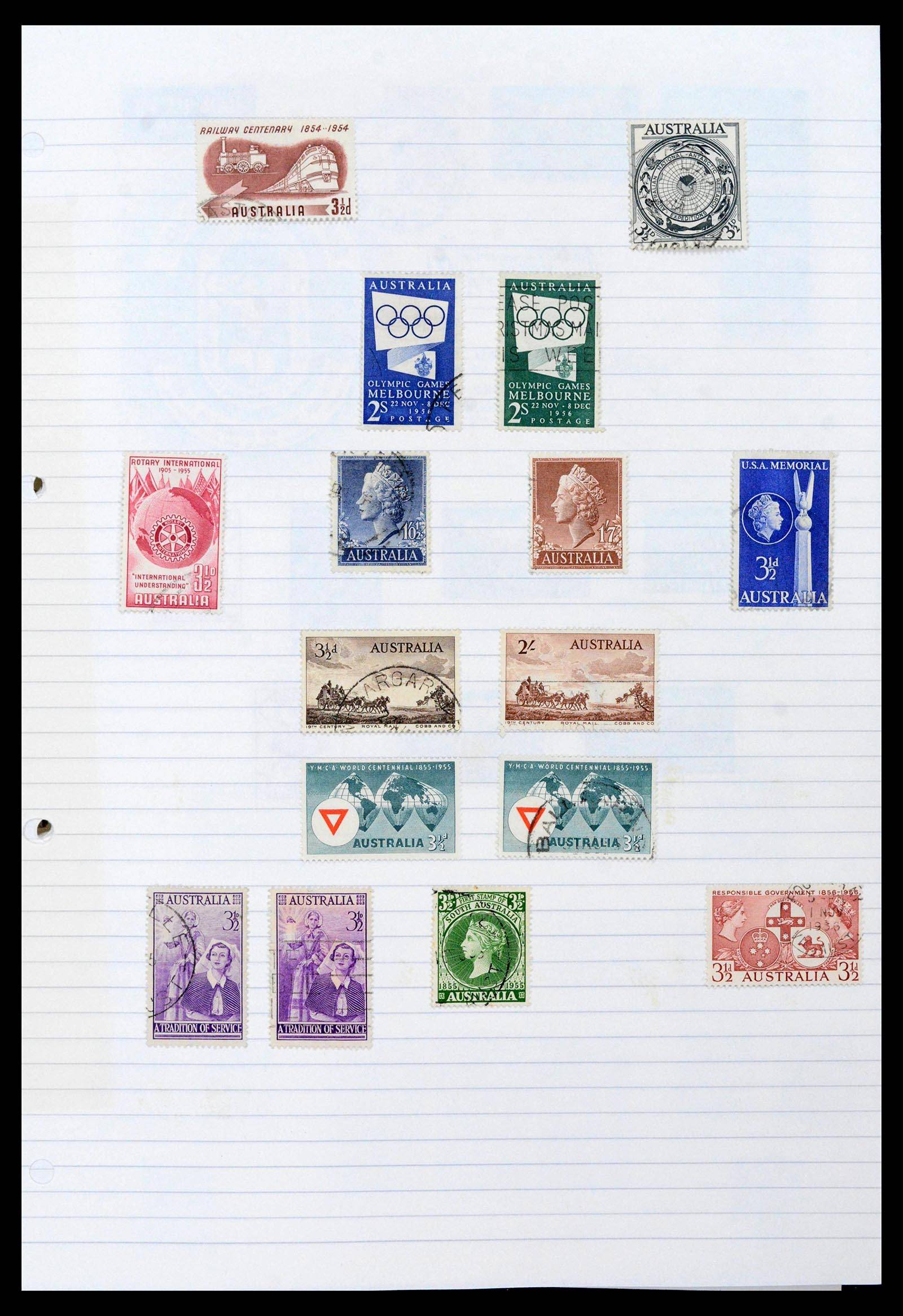 39738 0017 - Stamp collection 39738 Australia 1913-1980.