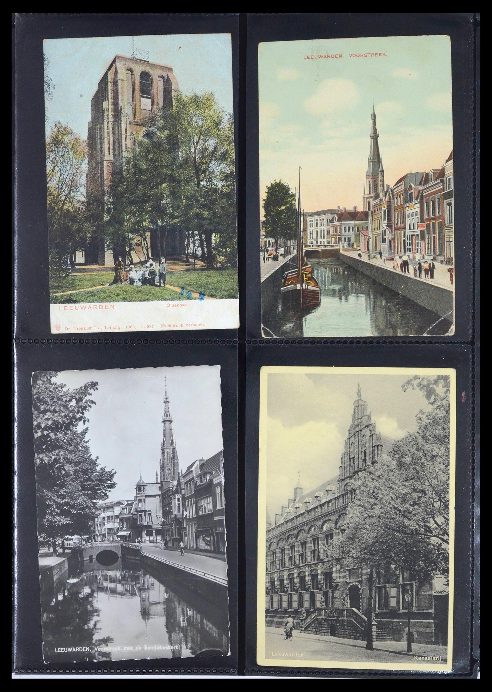 39742 0016 - Stamp collection 39742 Netherlands old picture postcards.