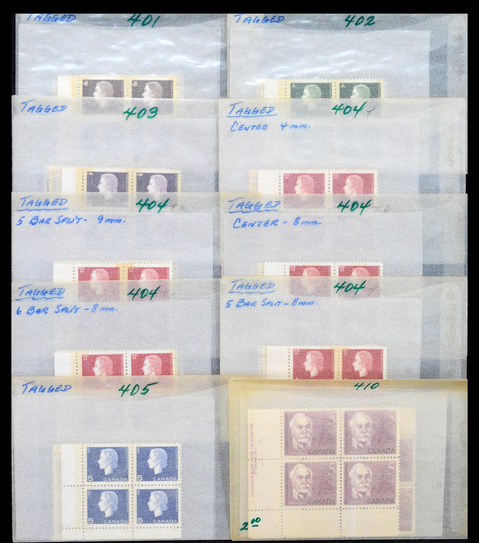 39745 0008 - Stamp collection 39745 Canada mint never hinged 1882-1990.