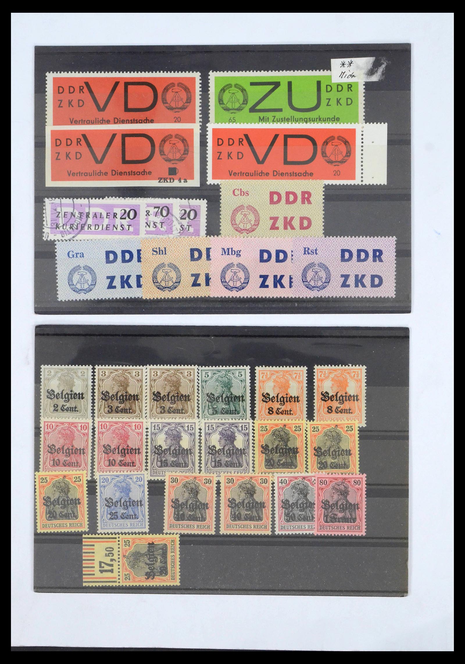 39753 0003 - Stamp collection 39753 Germany and territories 1880-1955.