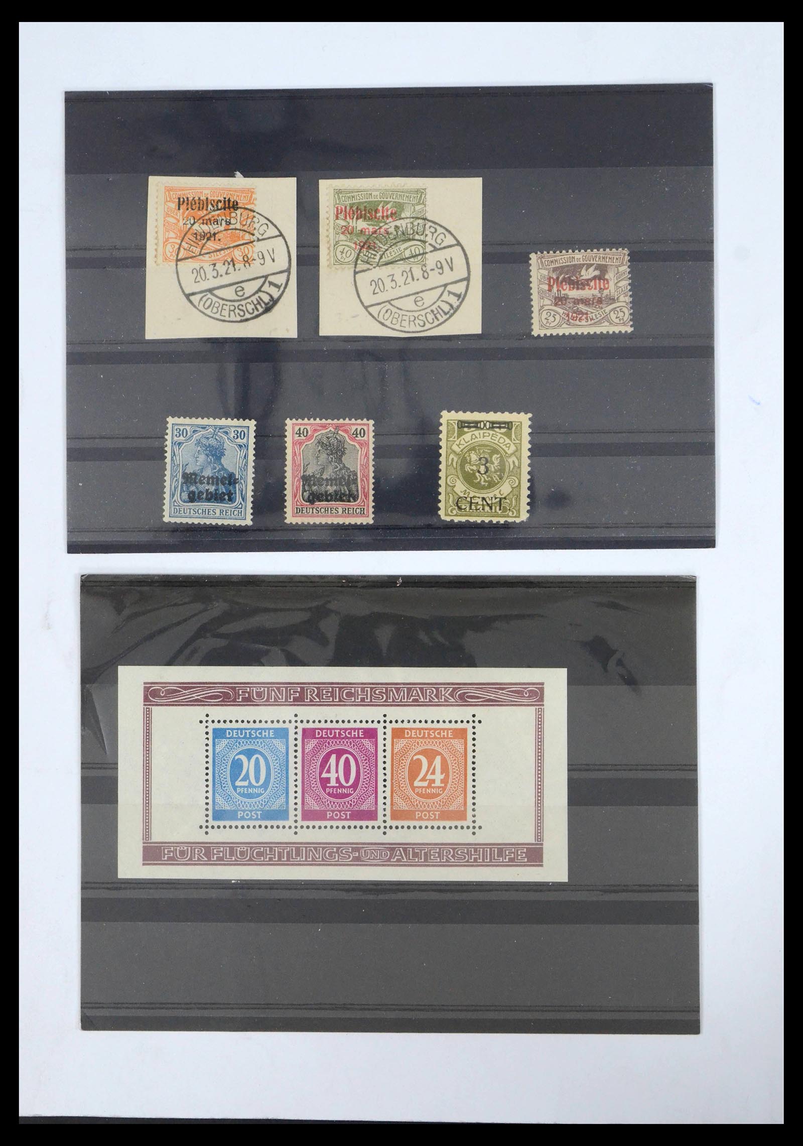 39753 0004 - Stamp collection 39753 Germany and territories 1880-1955.