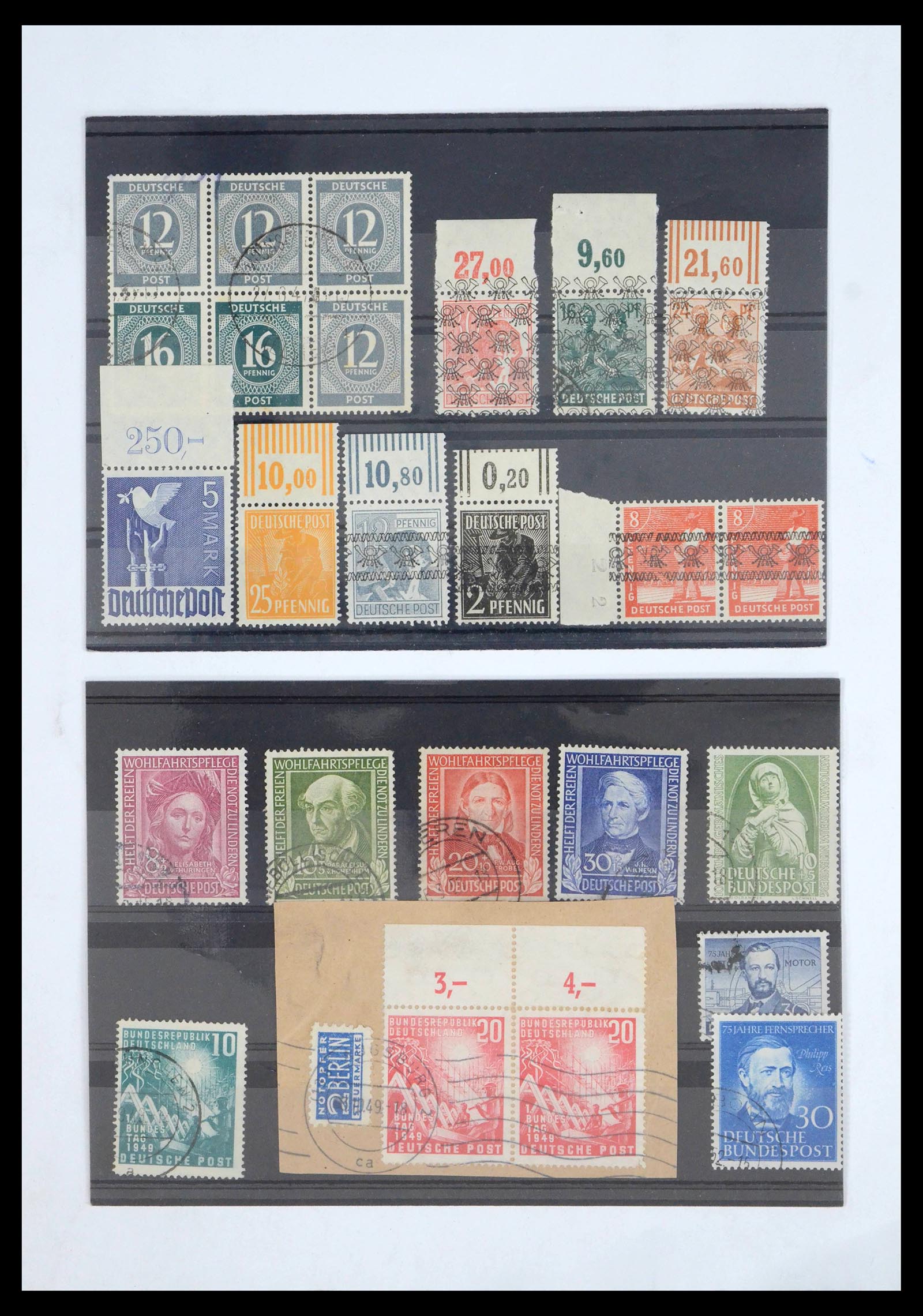 39753 0005 - Stamp collection 39753 Germany and territories 1880-1955.