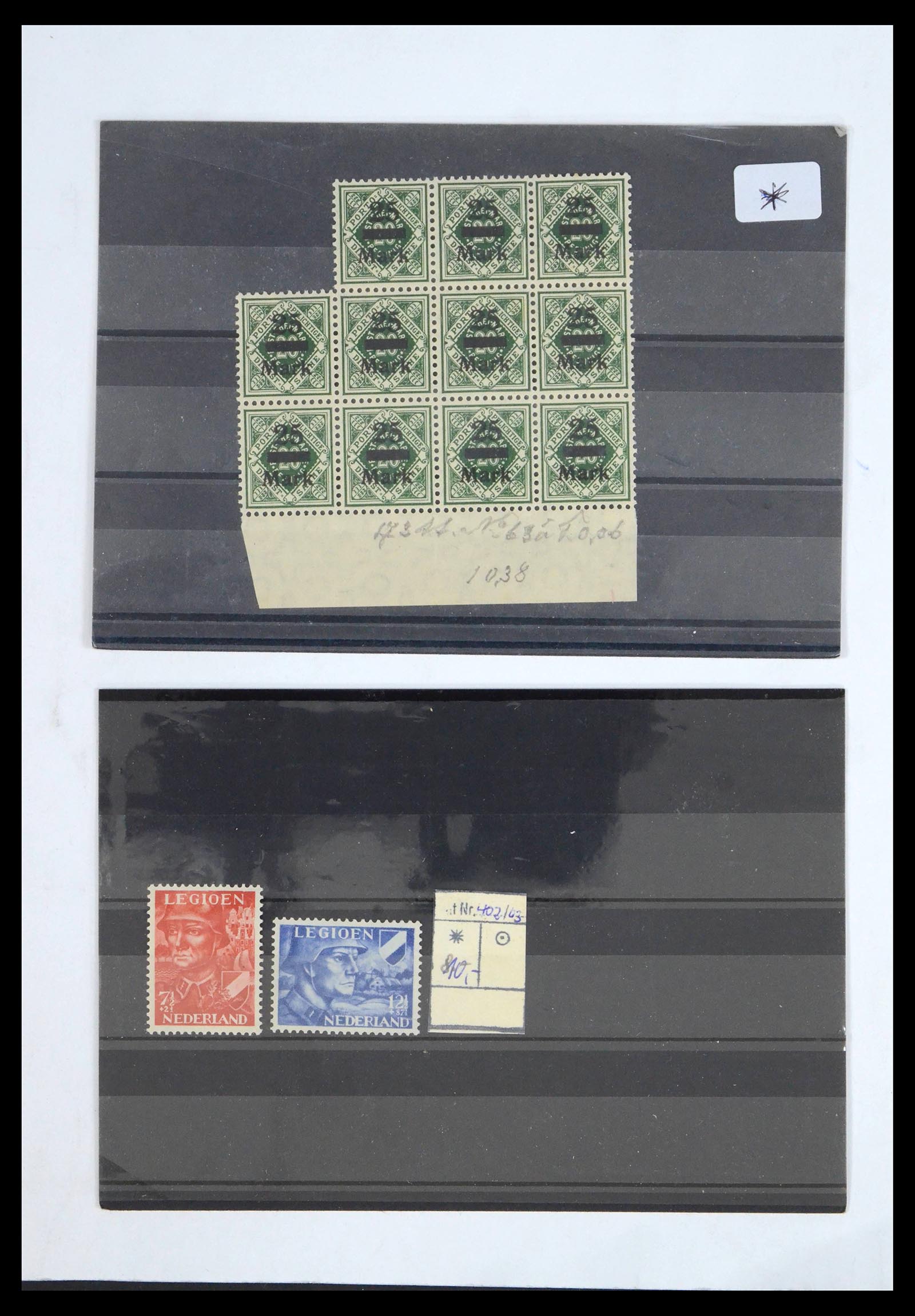 39753 0008 - Stamp collection 39753 Germany and territories 1880-1955.