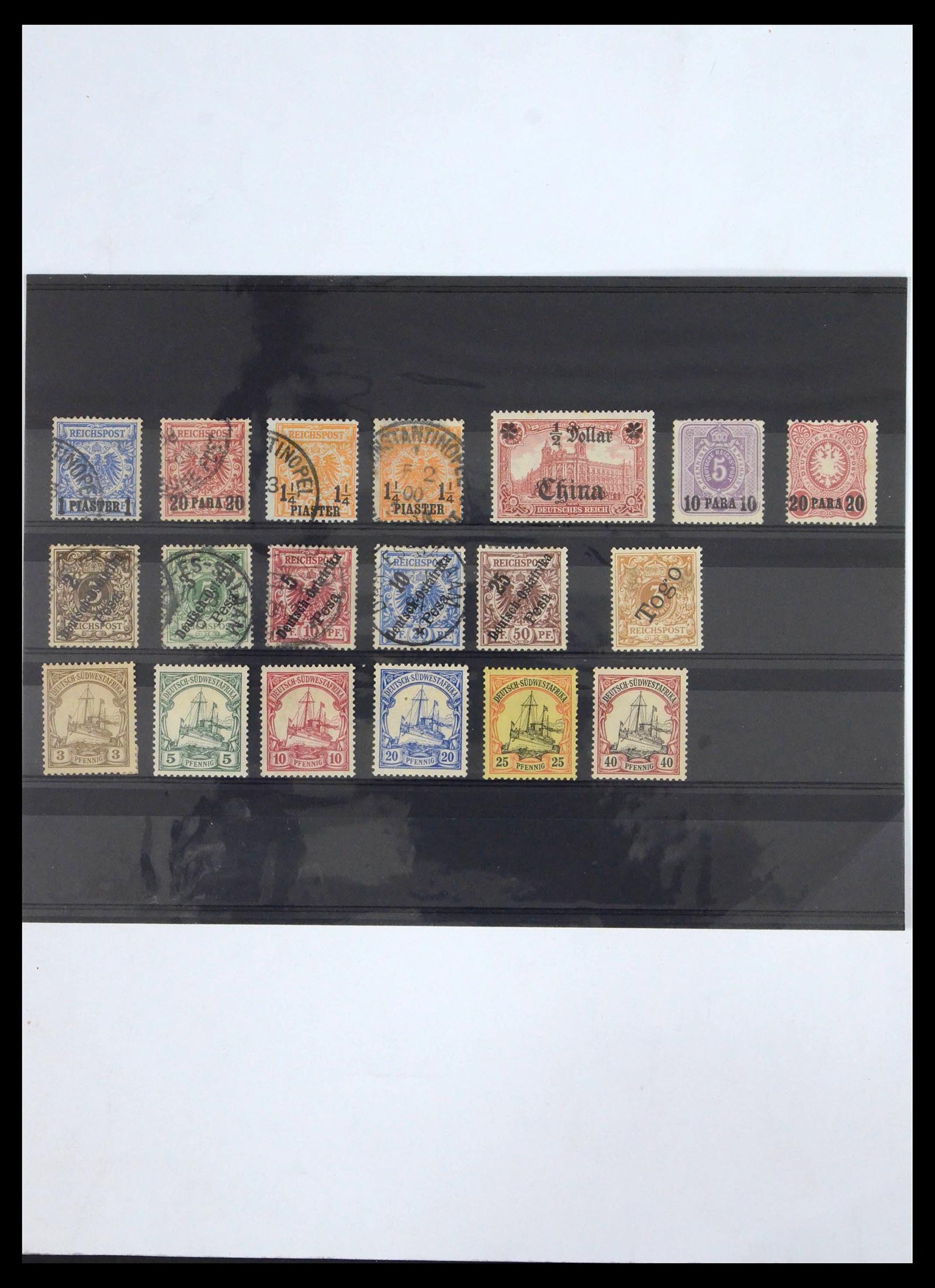 39753 0009 - Stamp collection 39753 Germany and territories 1880-1955.