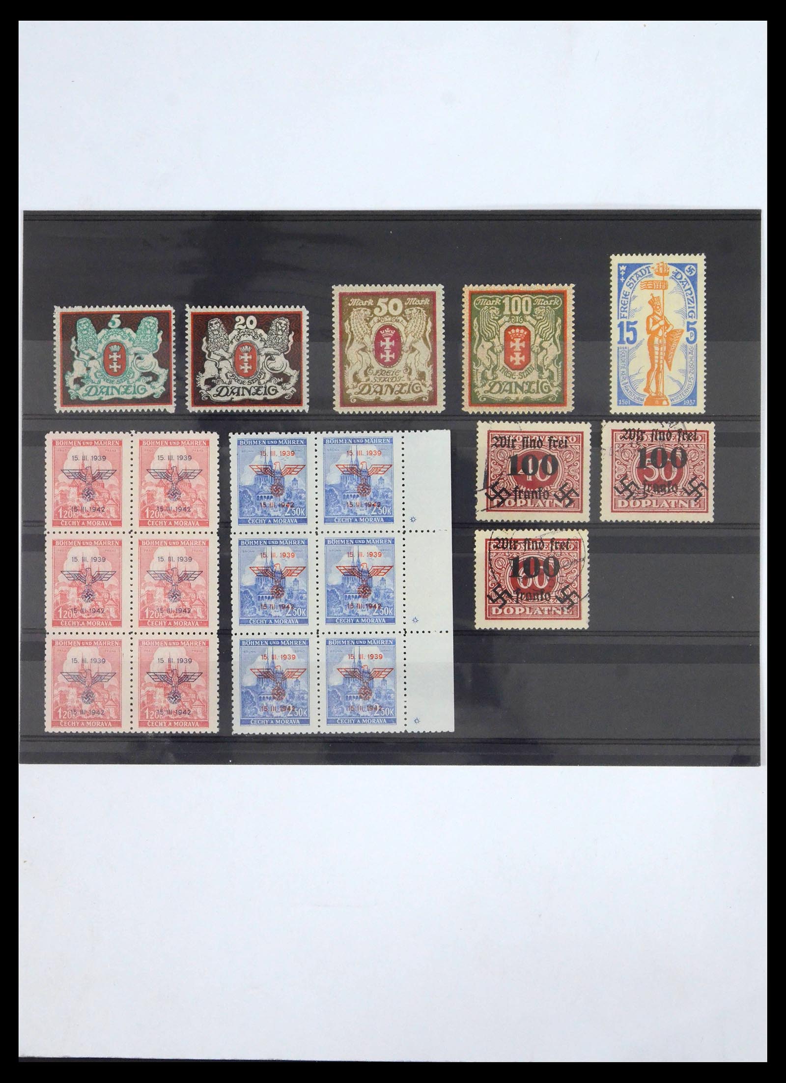 39753 0013 - Stamp collection 39753 Germany and territories 1880-1955.