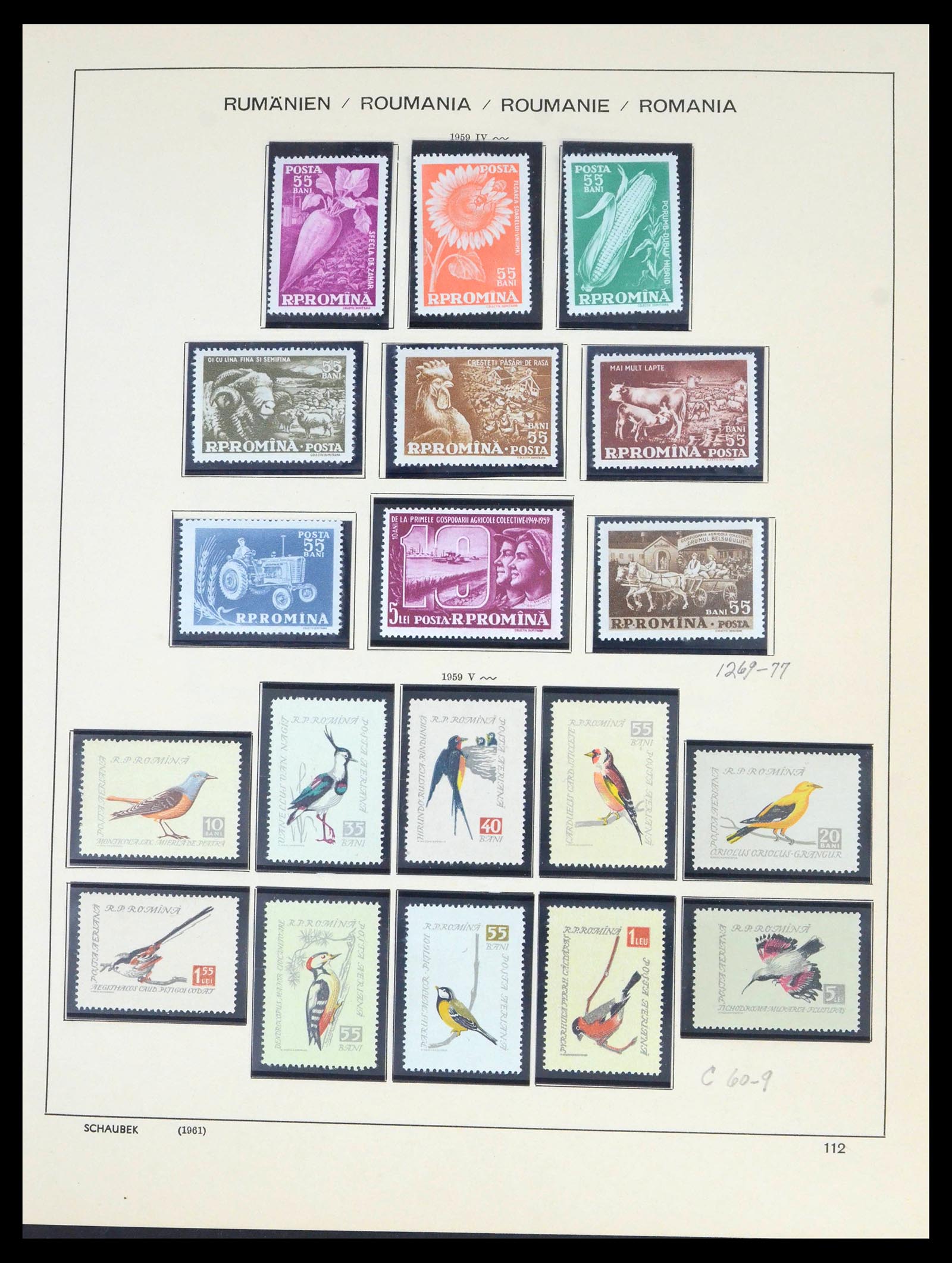 39762 0173 - Stamp collection 39762 Romania 1862-1976.