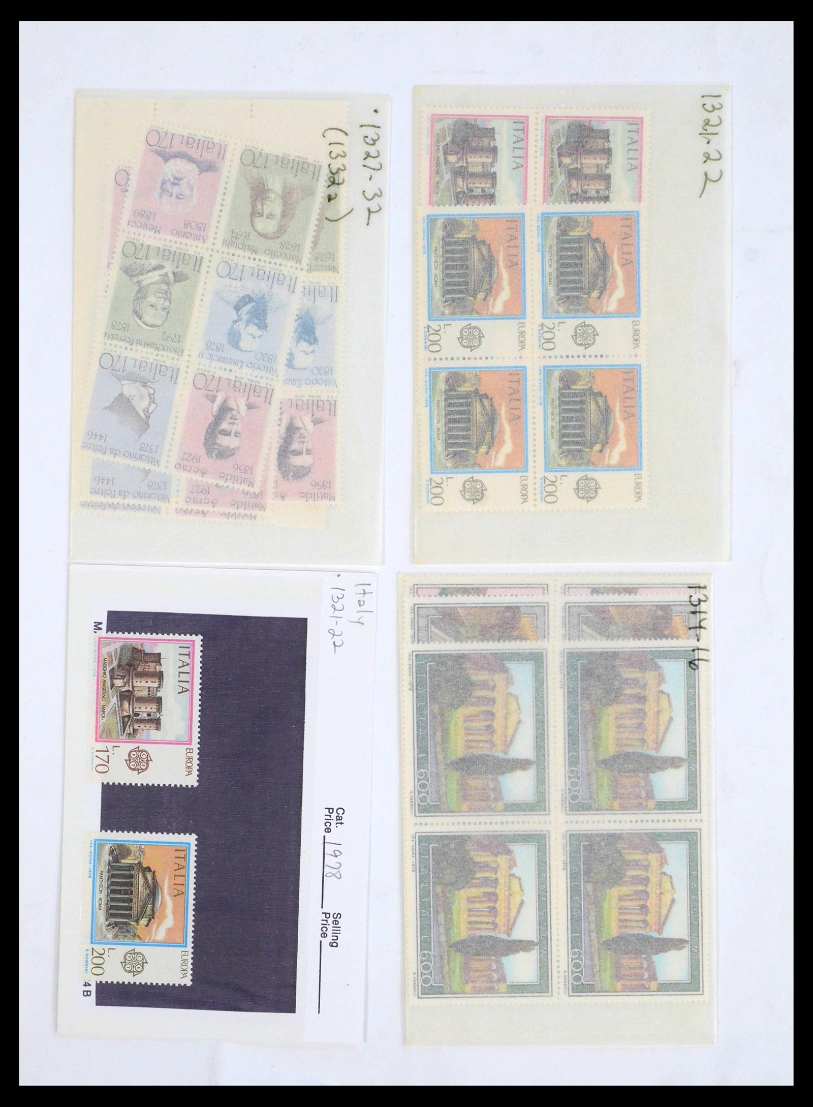 39777 0004 - Stamp collection 39777 All world mint never hinged 1900-2000.