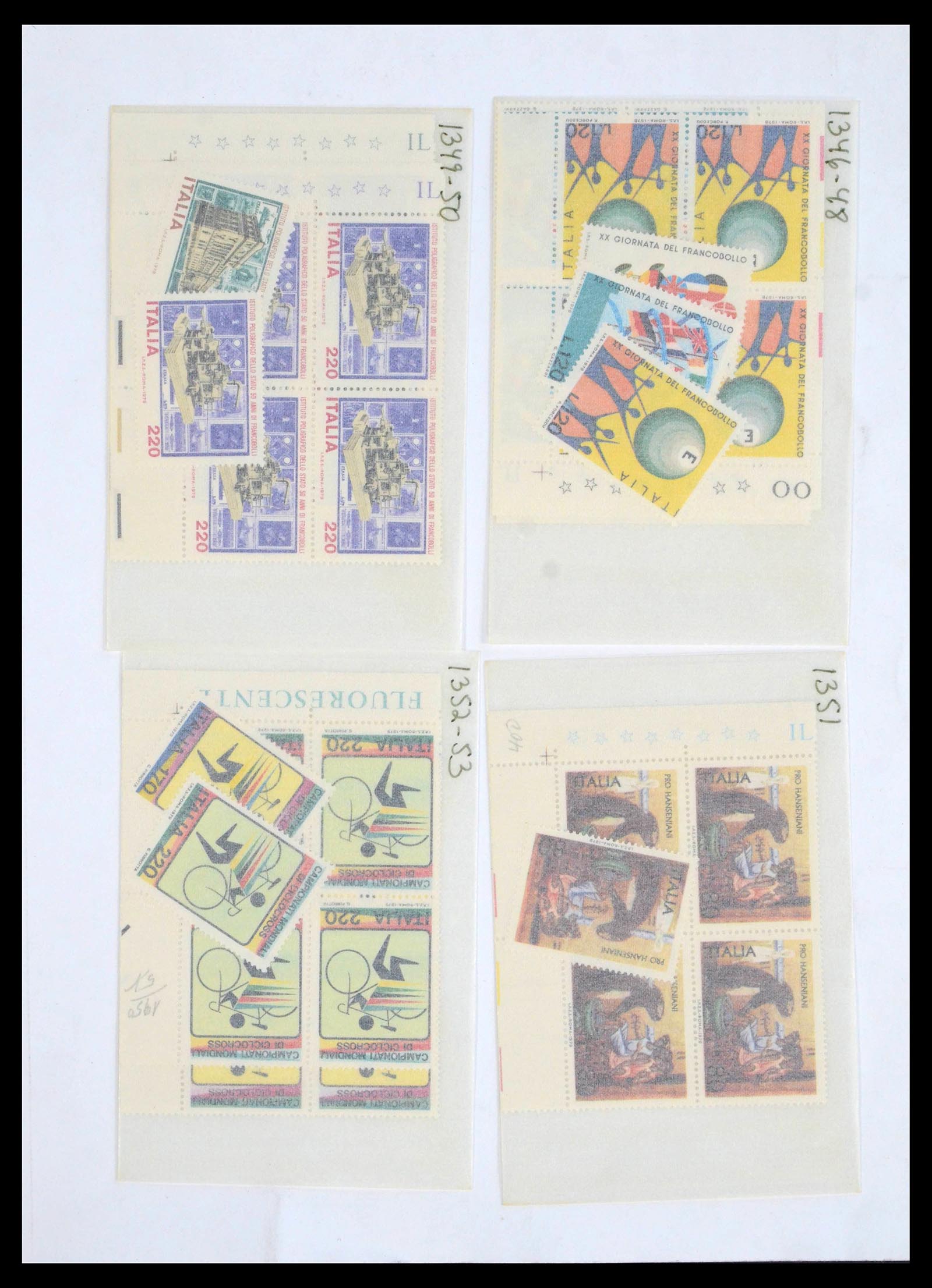 39777 0007 - Stamp collection 39777 All world mint never hinged 1900-2000.