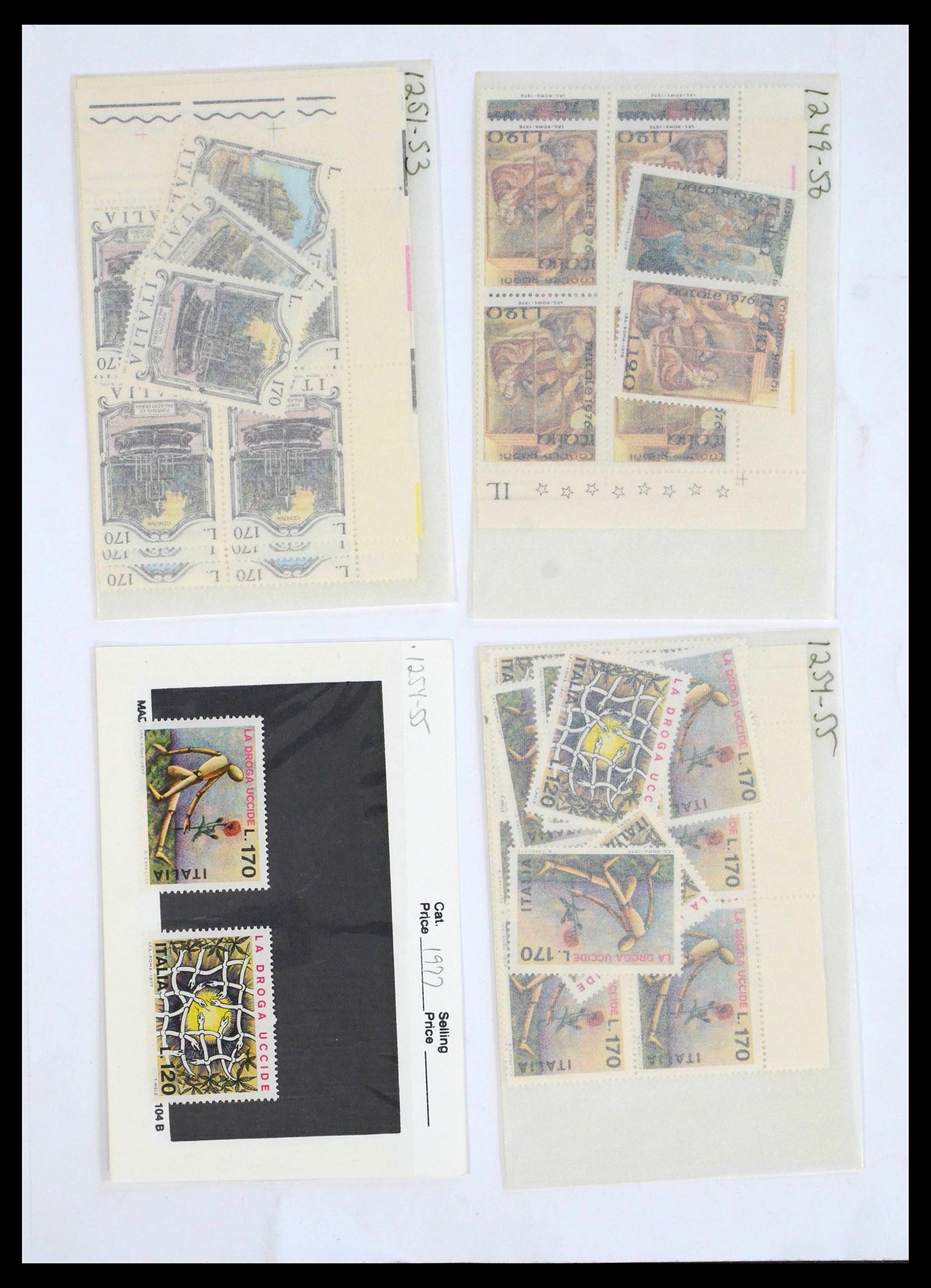 39777 0009 - Stamp collection 39777 All world mint never hinged 1900-2000.