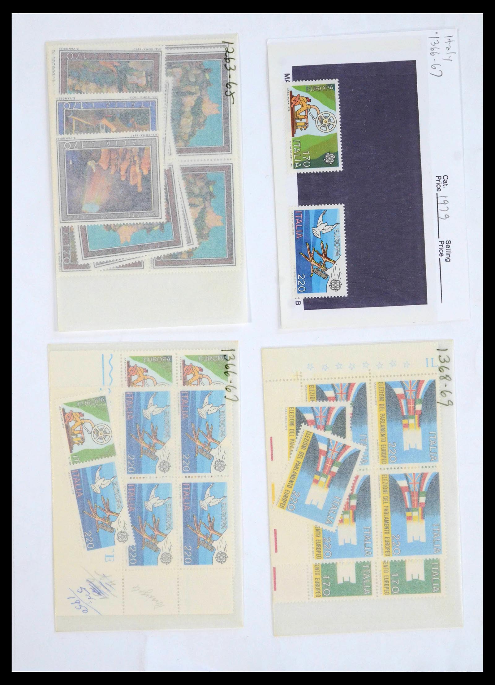 39777 0012 - Stamp collection 39777 All world mint never hinged 1900-2000.