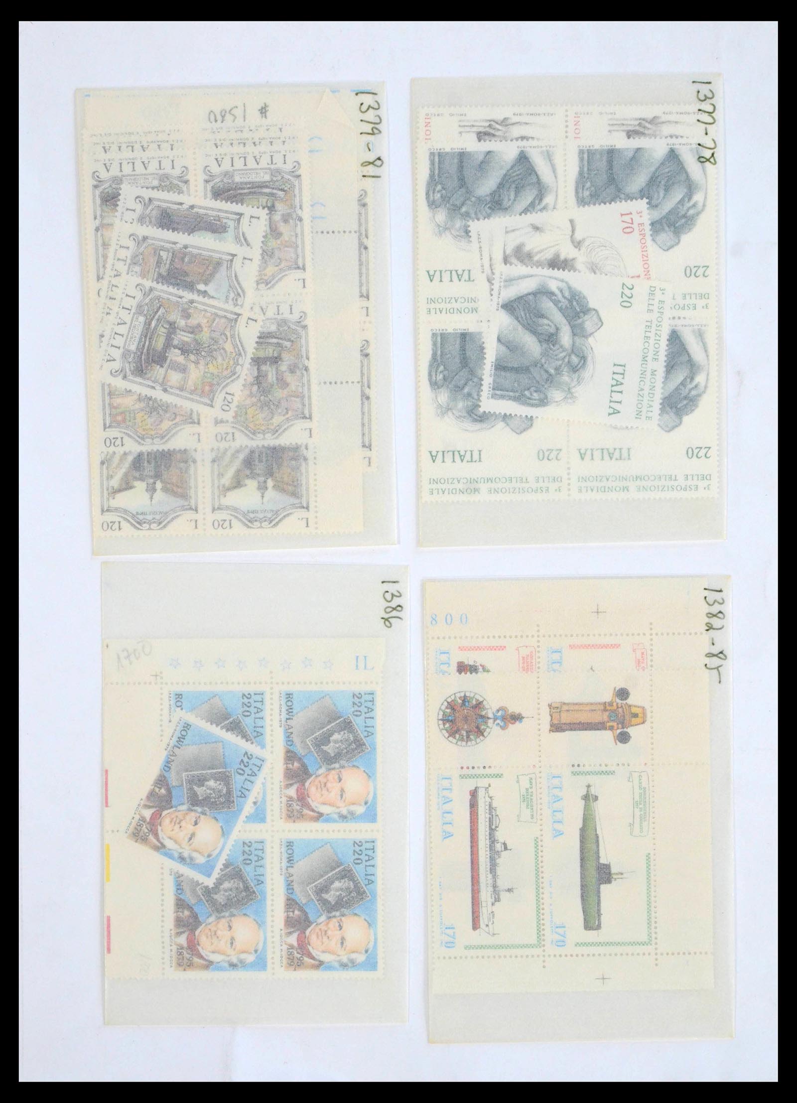 39777 0014 - Stamp collection 39777 All world mint never hinged 1900-2000.