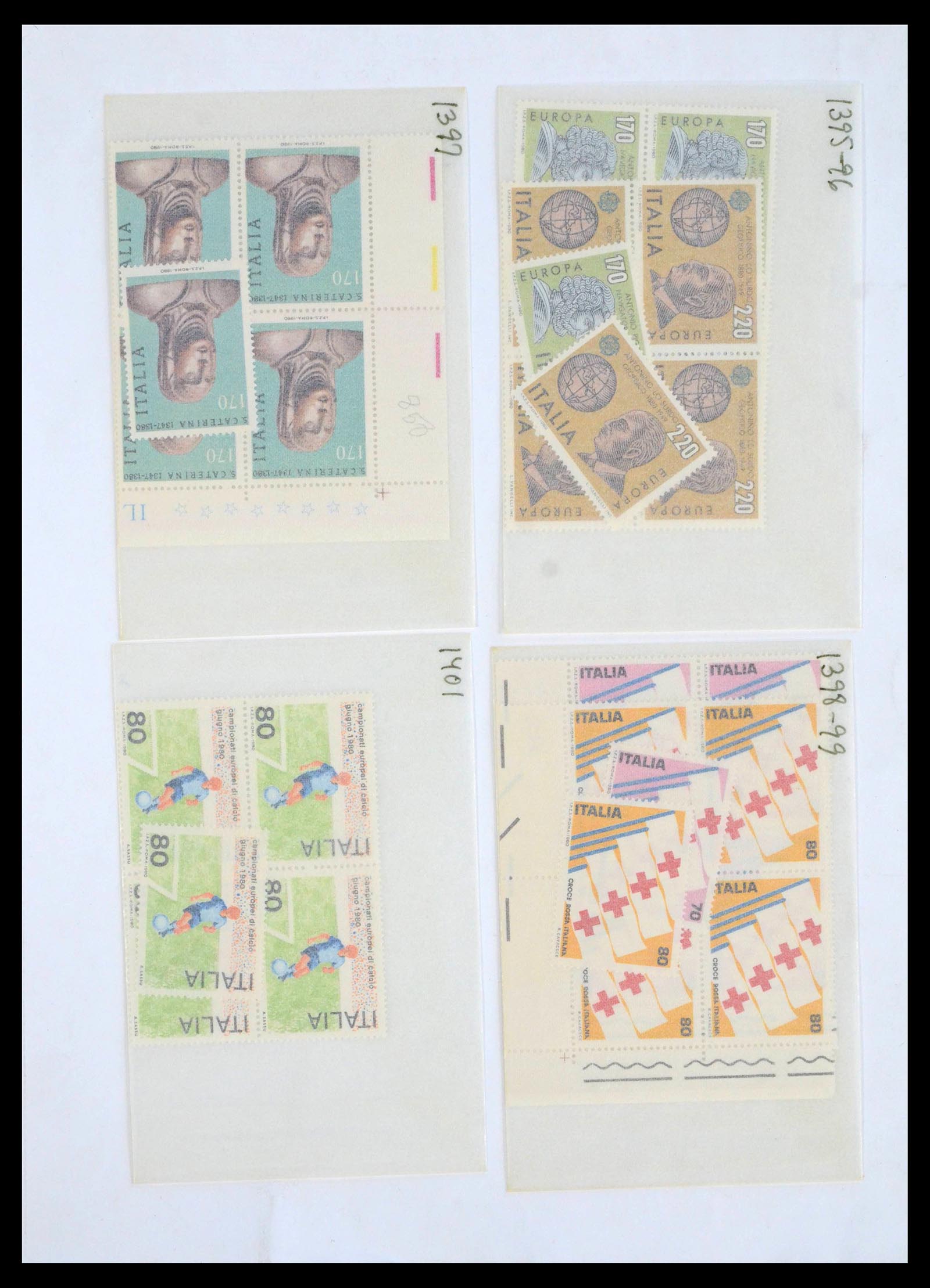 39777 0016 - Stamp collection 39777 All world mint never hinged 1900-2000.