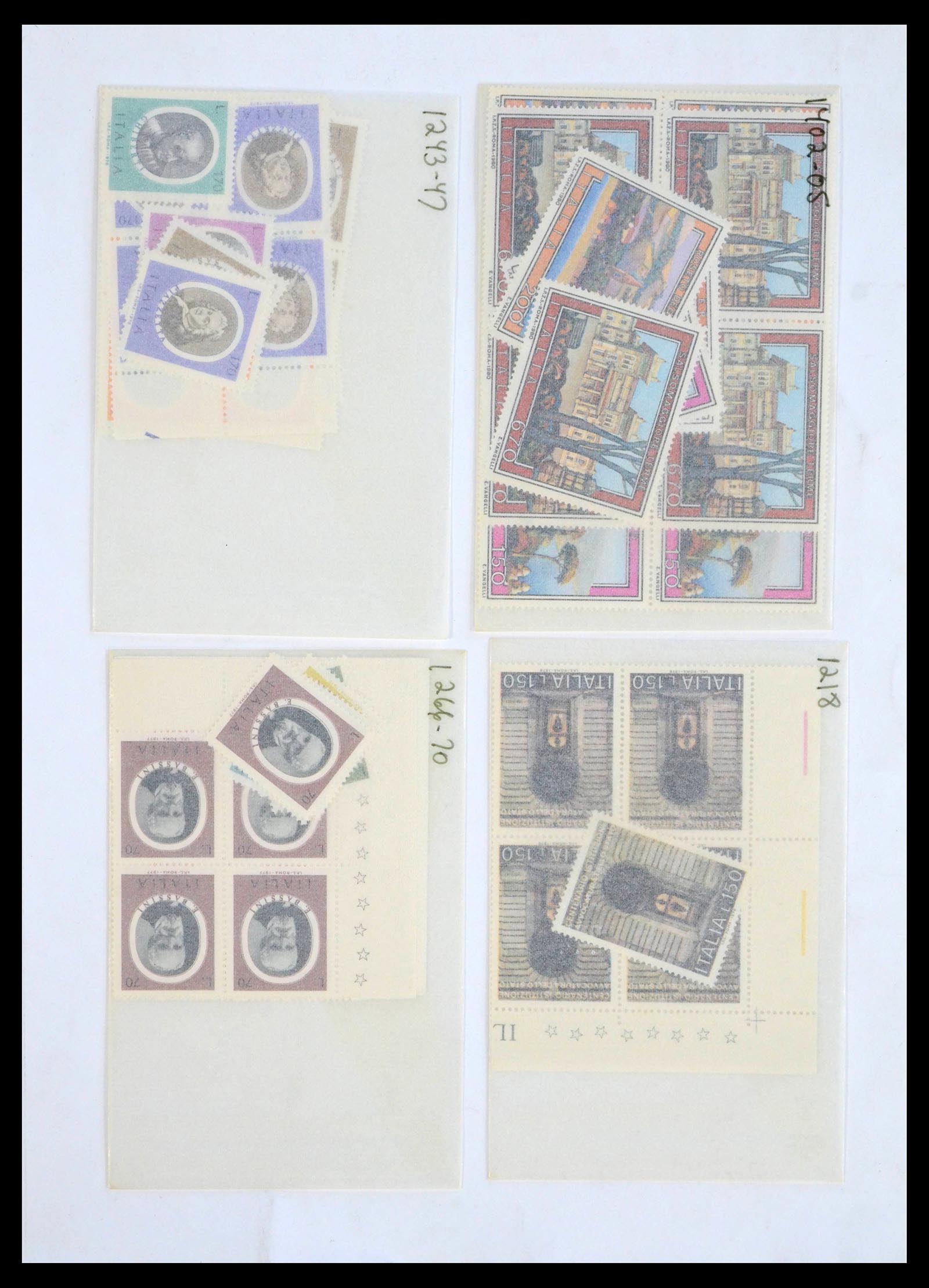 39777 0017 - Stamp collection 39777 All world mint never hinged 1900-2000.