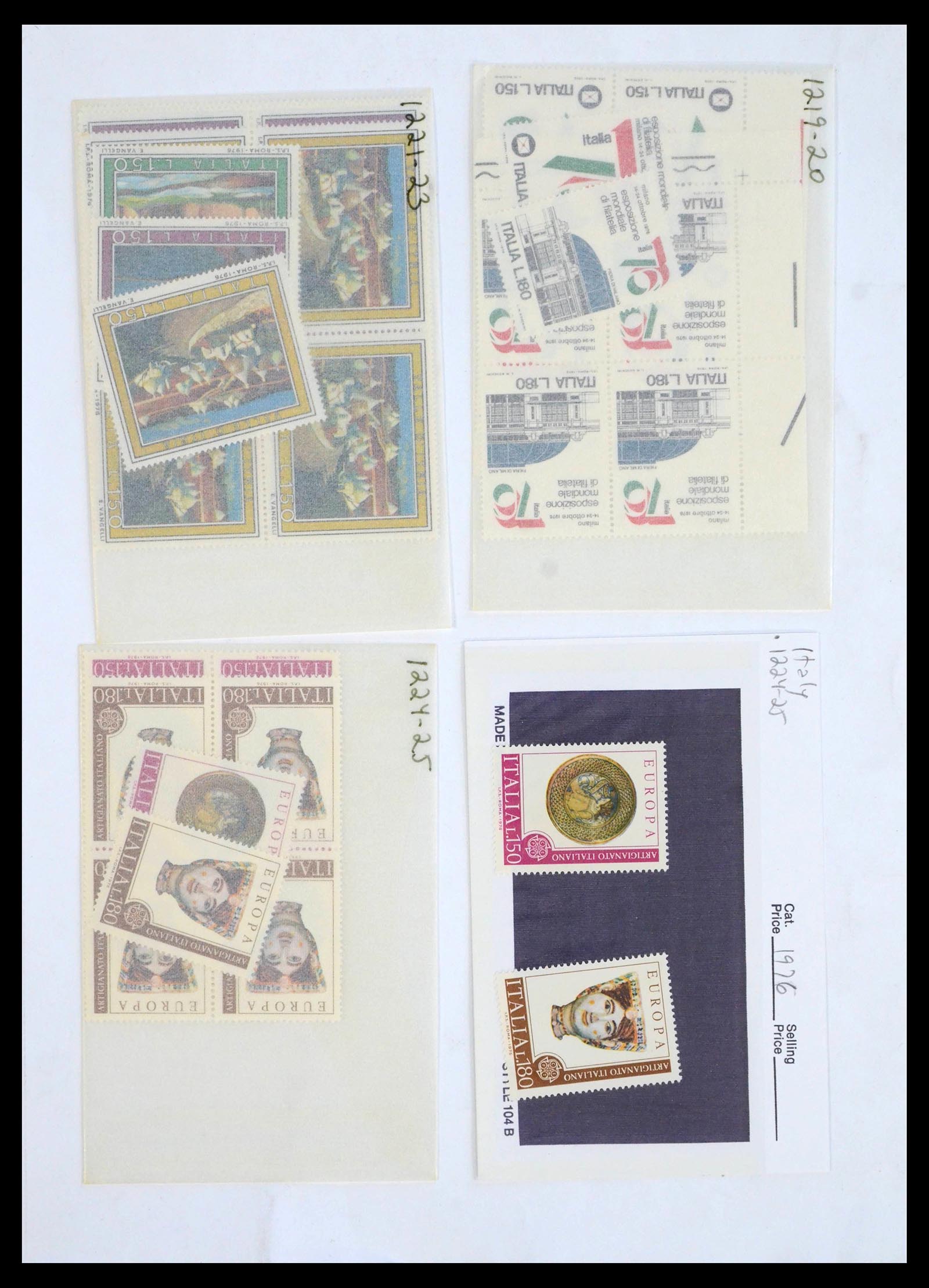 39777 0018 - Stamp collection 39777 All world mint never hinged 1900-2000.