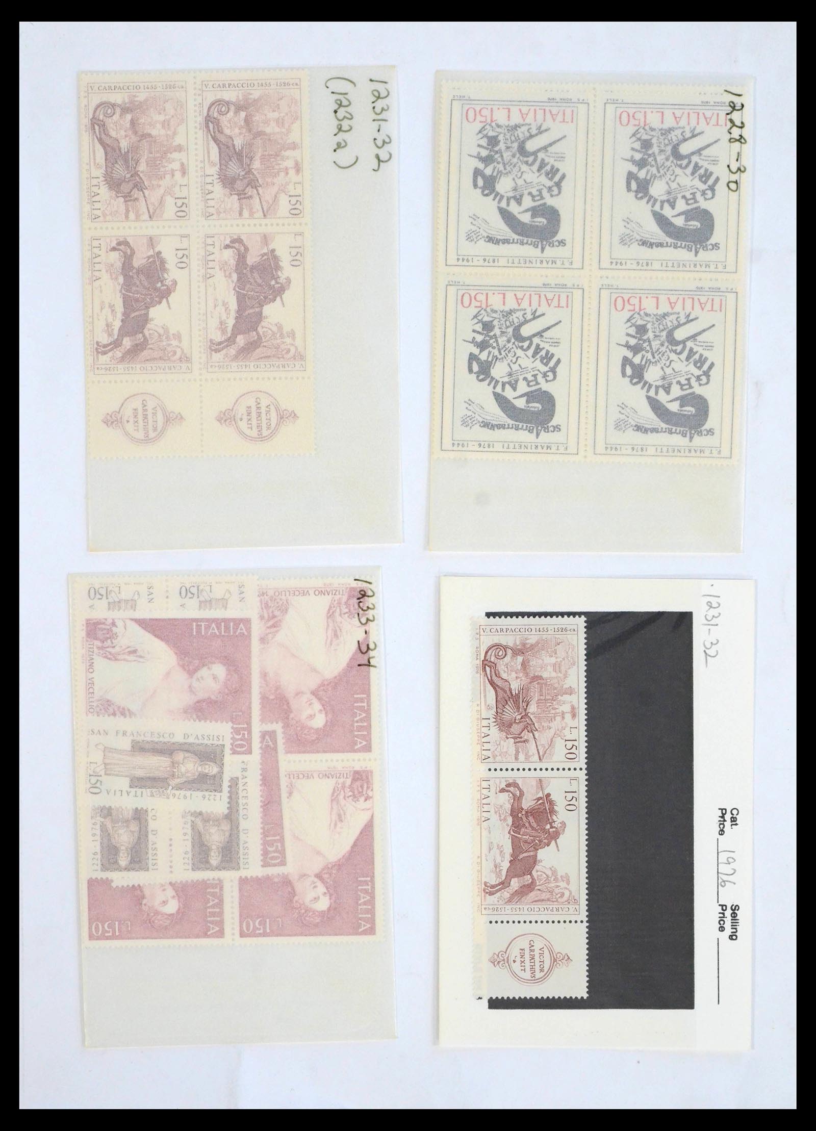 39777 0019 - Stamp collection 39777 All world mint never hinged 1900-2000.