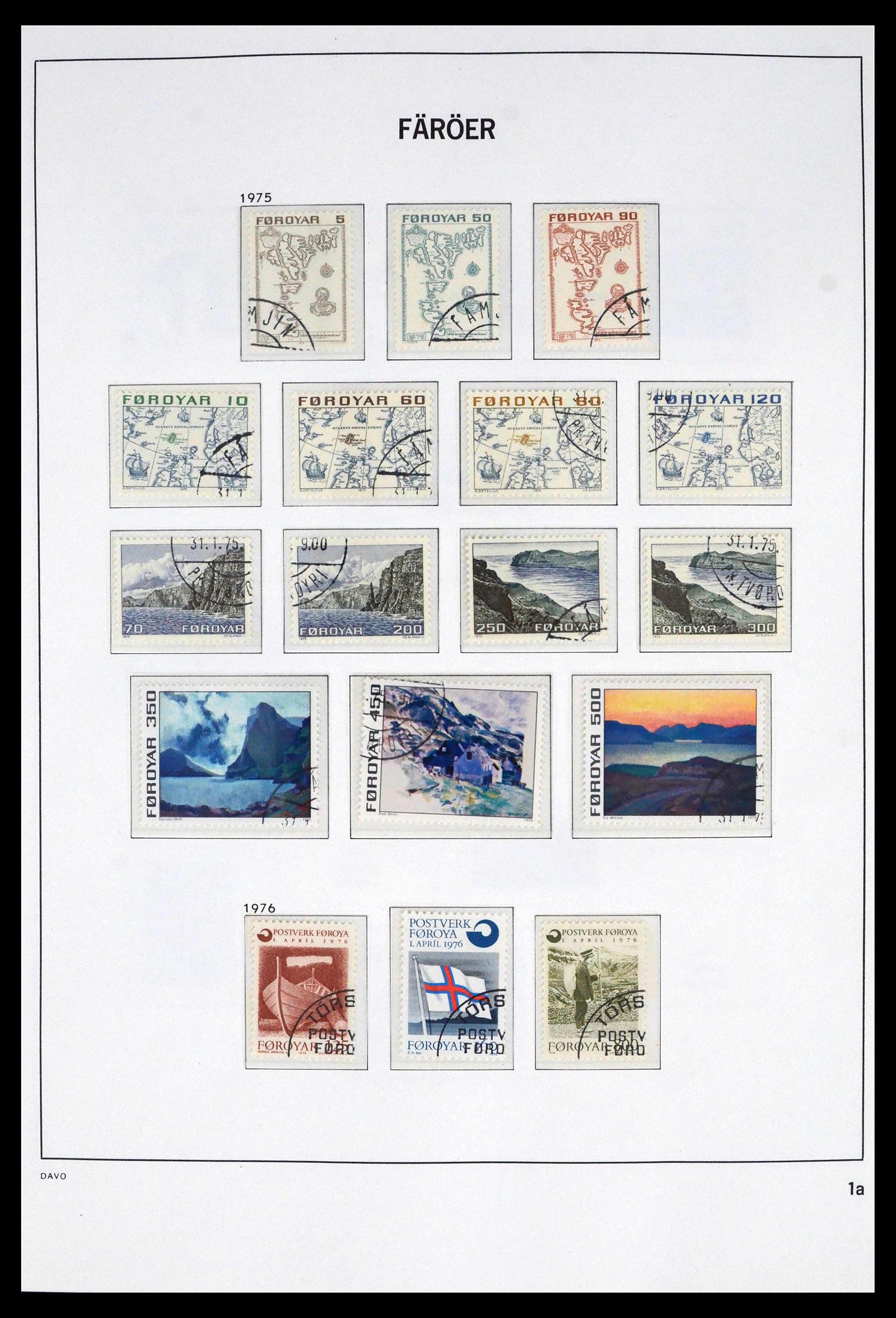 39788 0001 - Stamp collection 39788 Faroe Islands 1975-2019!