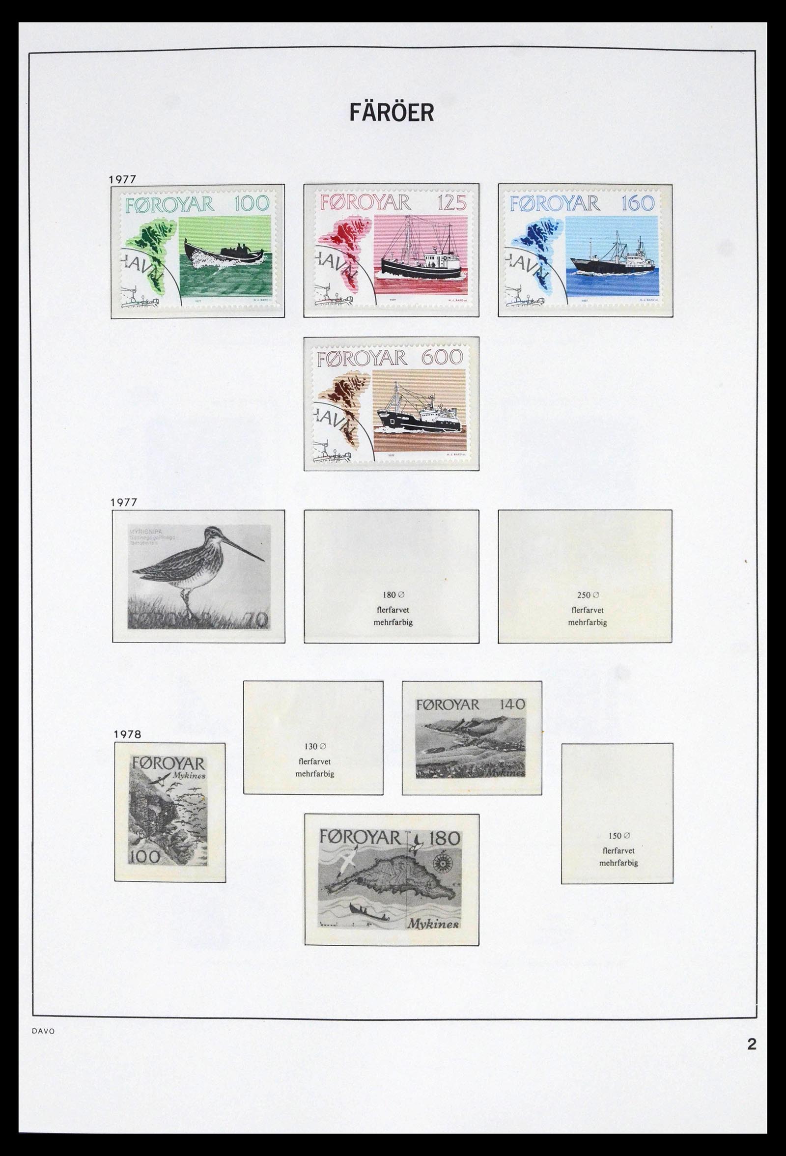 39788 0002 - Stamp collection 39788 Faroe Islands 1975-2019!