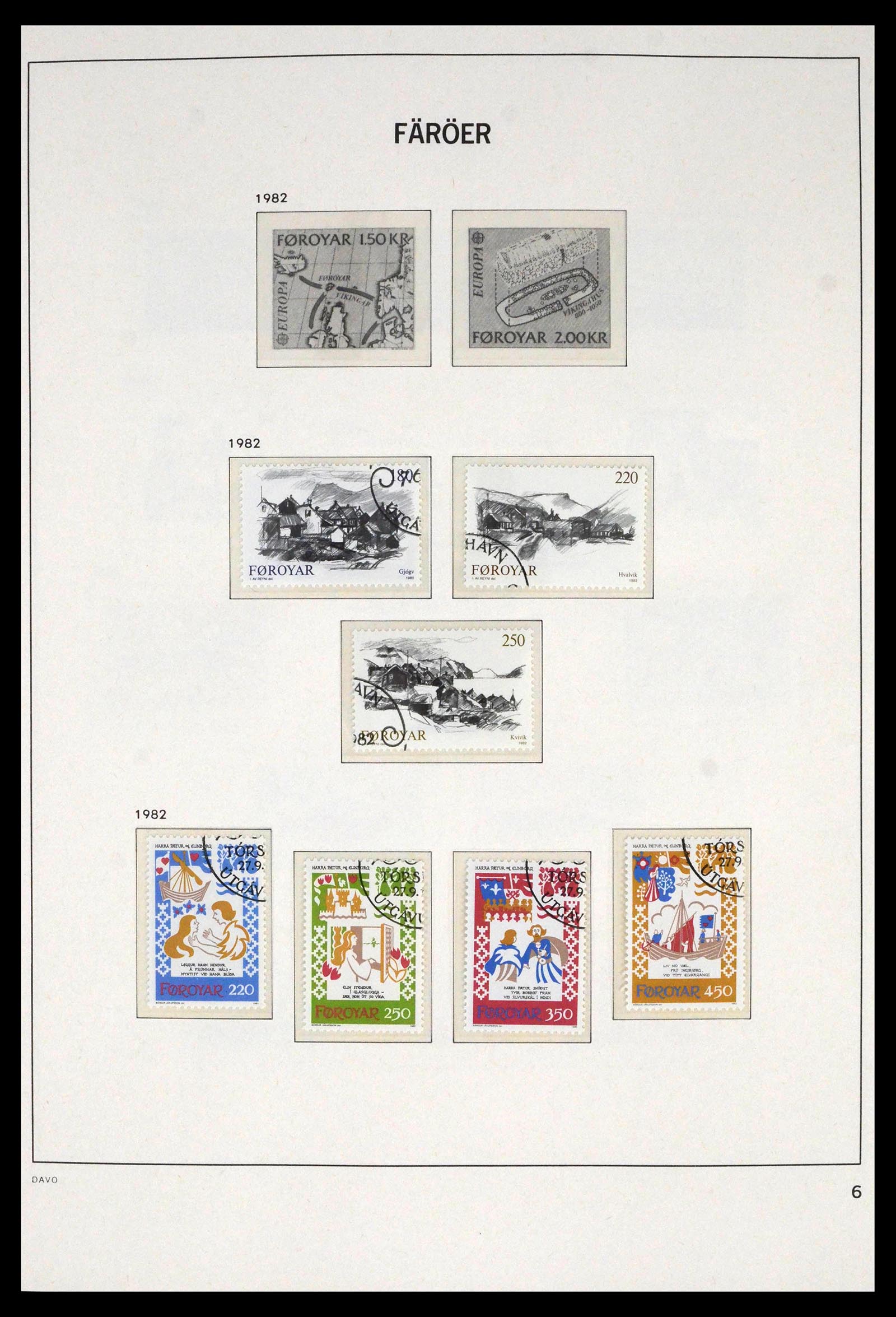 39788 0005 - Stamp collection 39788 Faroe Islands 1975-2019!