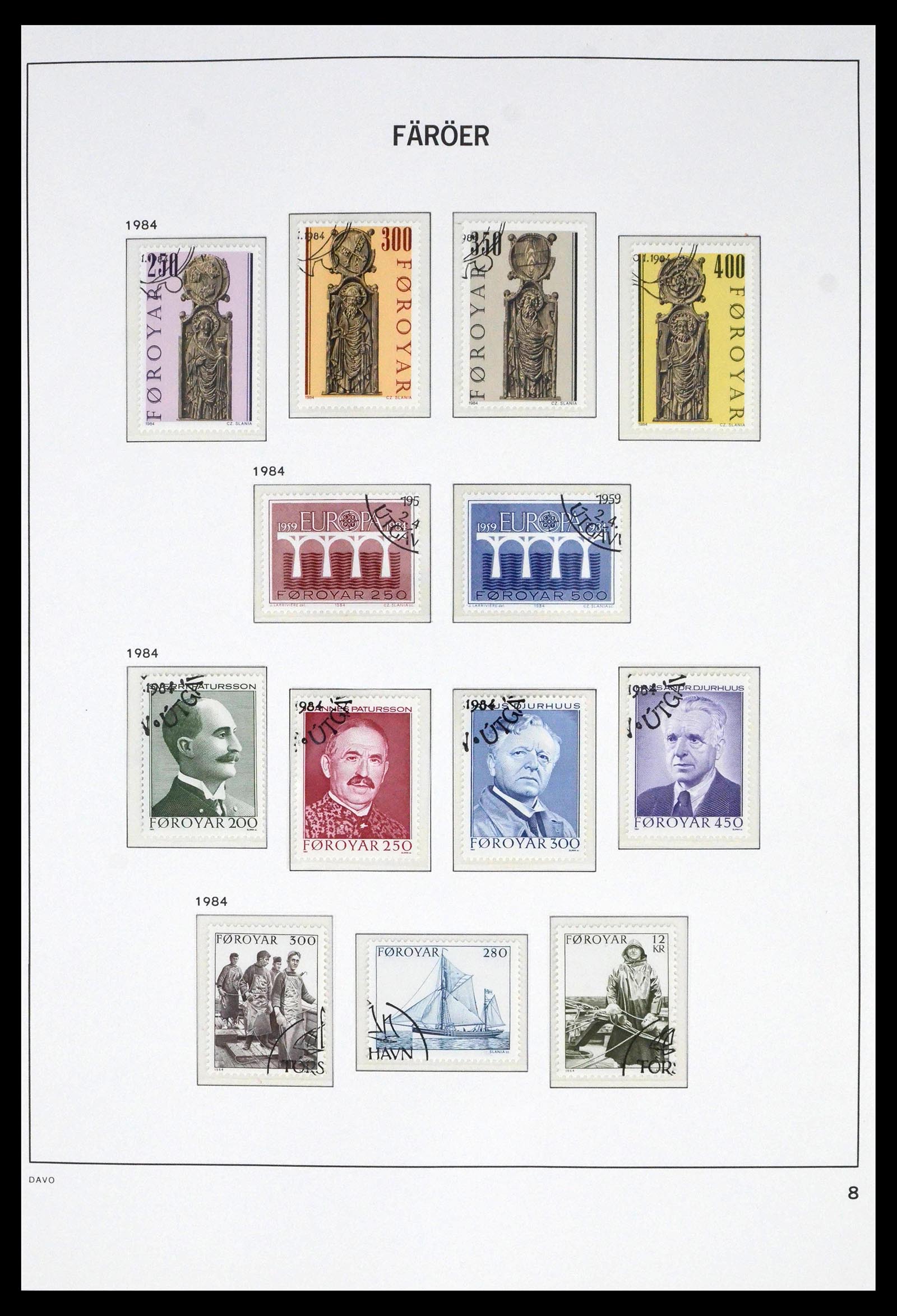 39788 0007 - Stamp collection 39788 Faroe Islands 1975-2019!