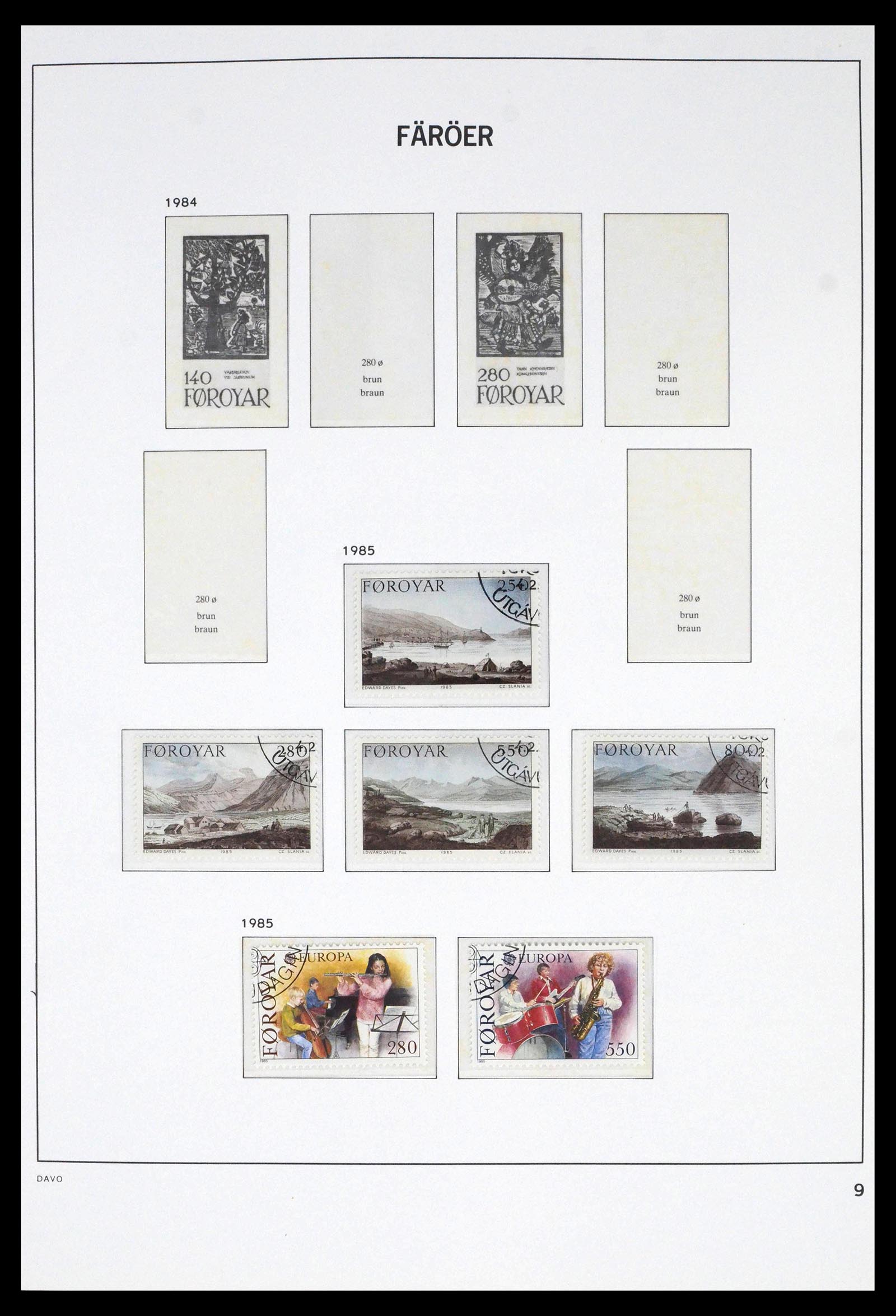 39788 0008 - Stamp collection 39788 Faroe Islands 1975-2019!