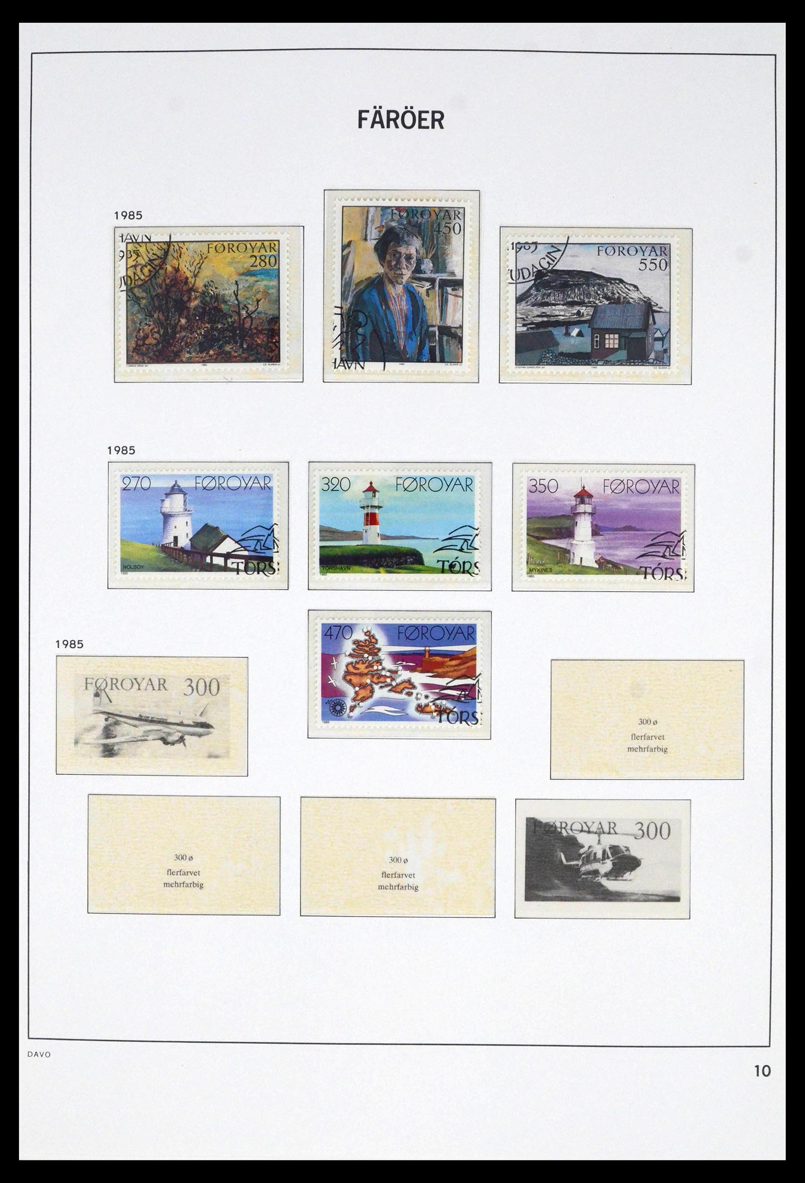 39788 0009 - Stamp collection 39788 Faroe Islands 1975-2019!