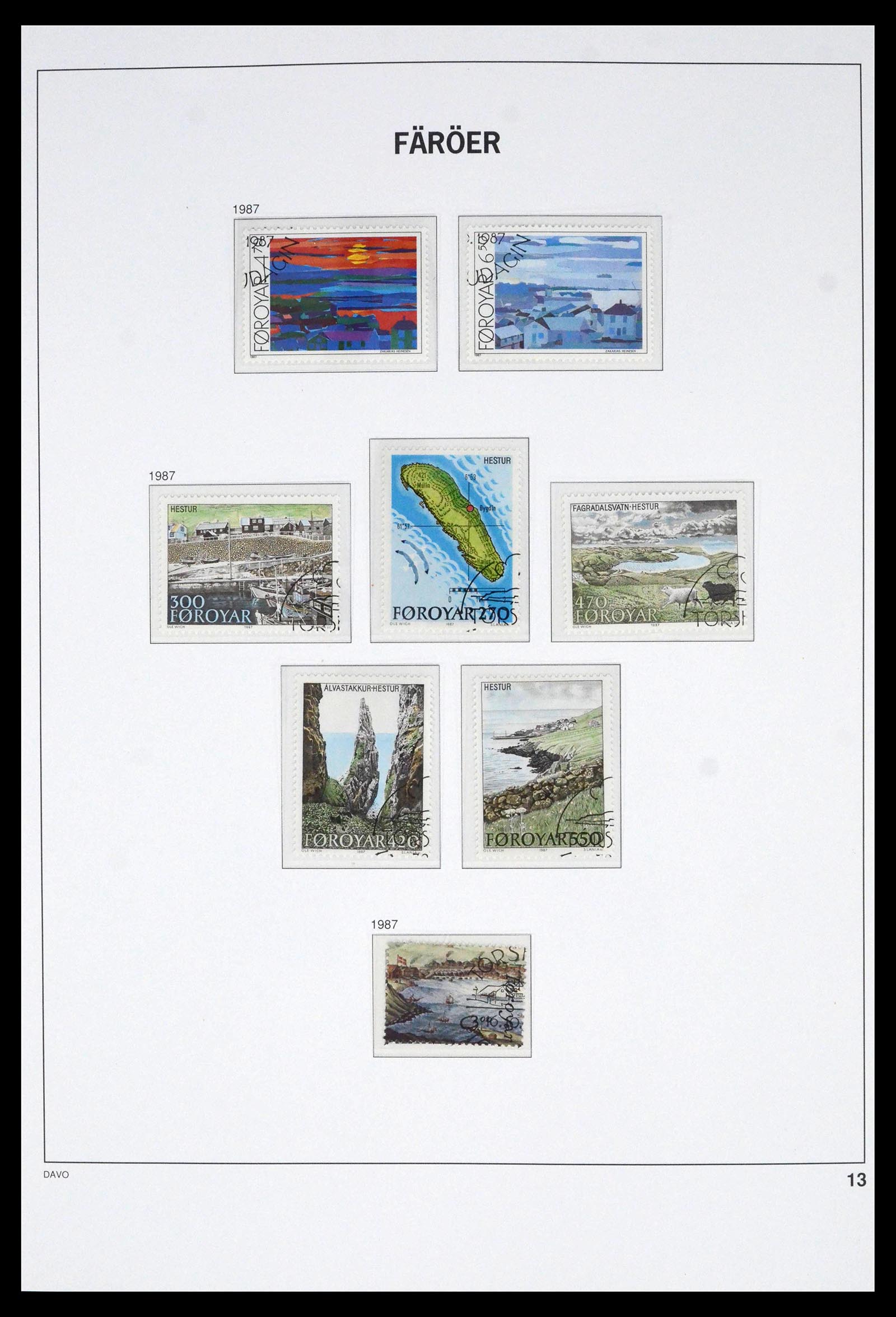 39788 0012 - Stamp collection 39788 Faroe Islands 1975-2019!