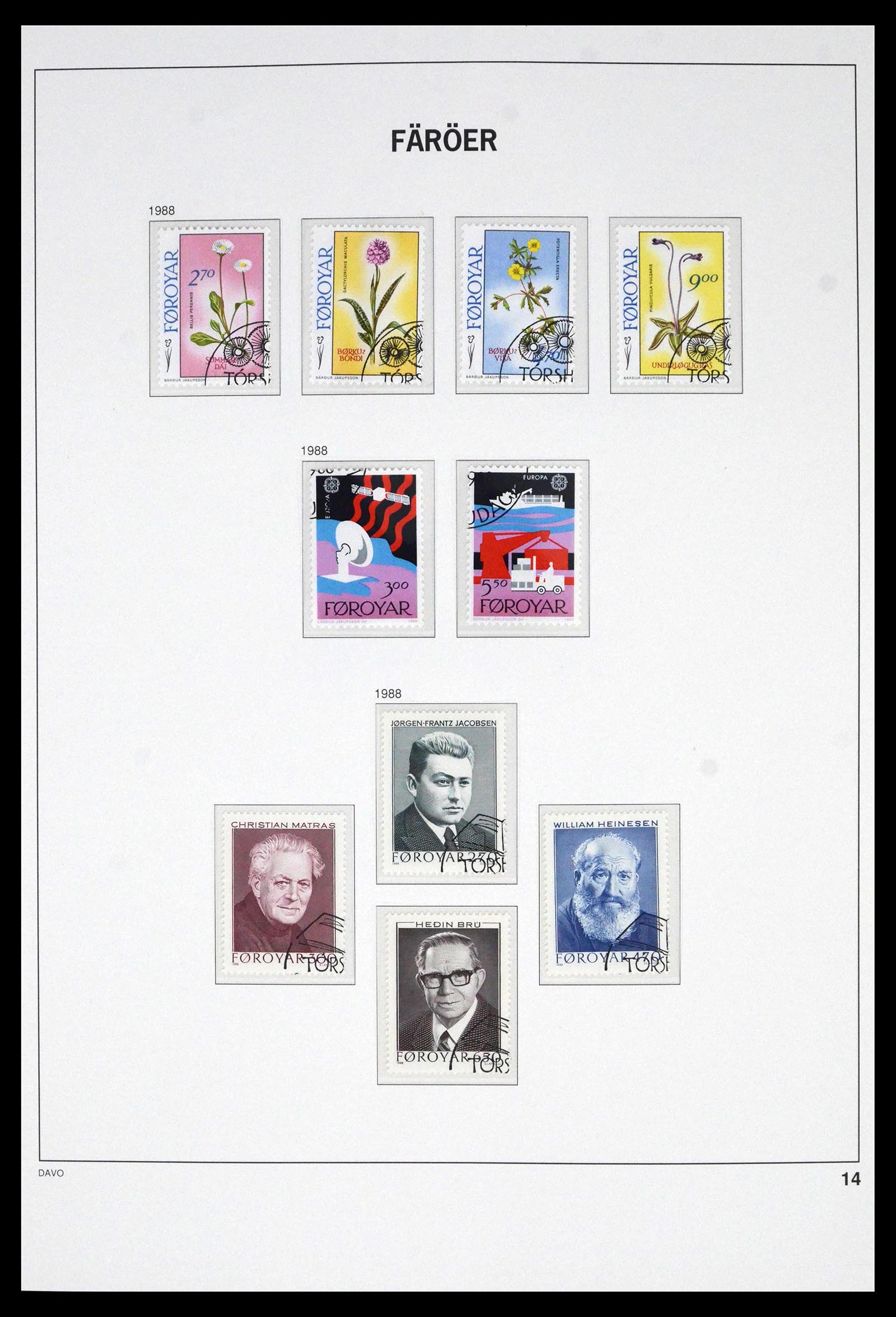 39788 0013 - Stamp collection 39788 Faroe Islands 1975-2019!