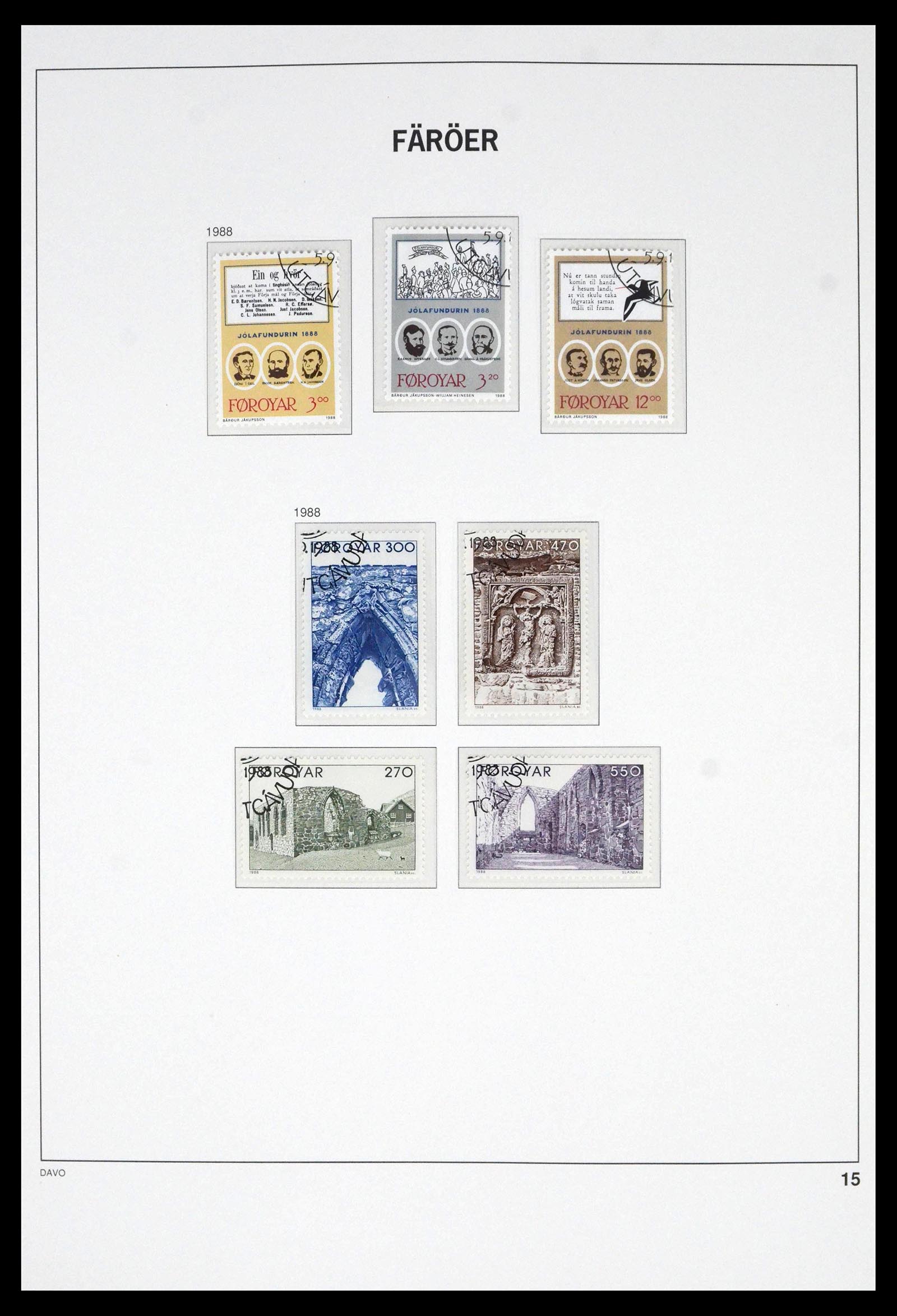 39788 0014 - Stamp collection 39788 Faroe Islands 1975-2019!