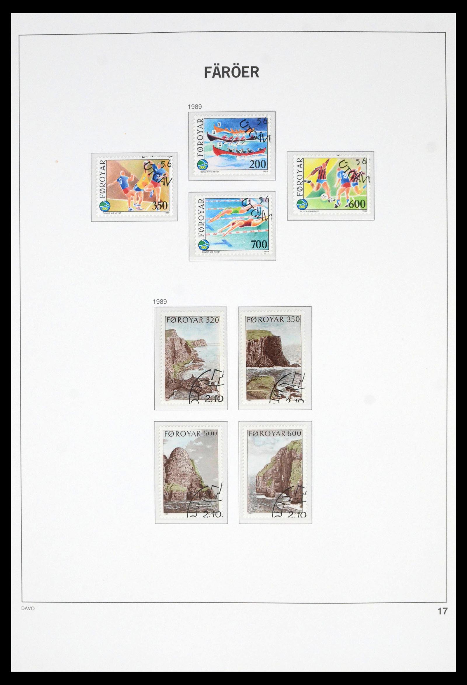 39788 0016 - Stamp collection 39788 Faroe Islands 1975-2019!