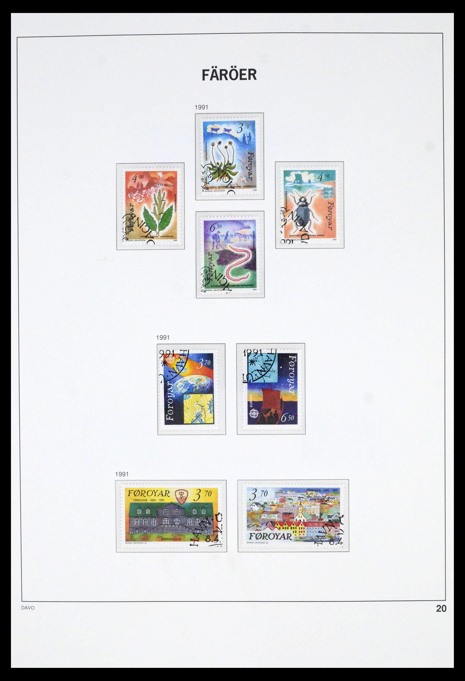 39788 0019 - Stamp collection 39788 Faroe Islands 1975-2019!