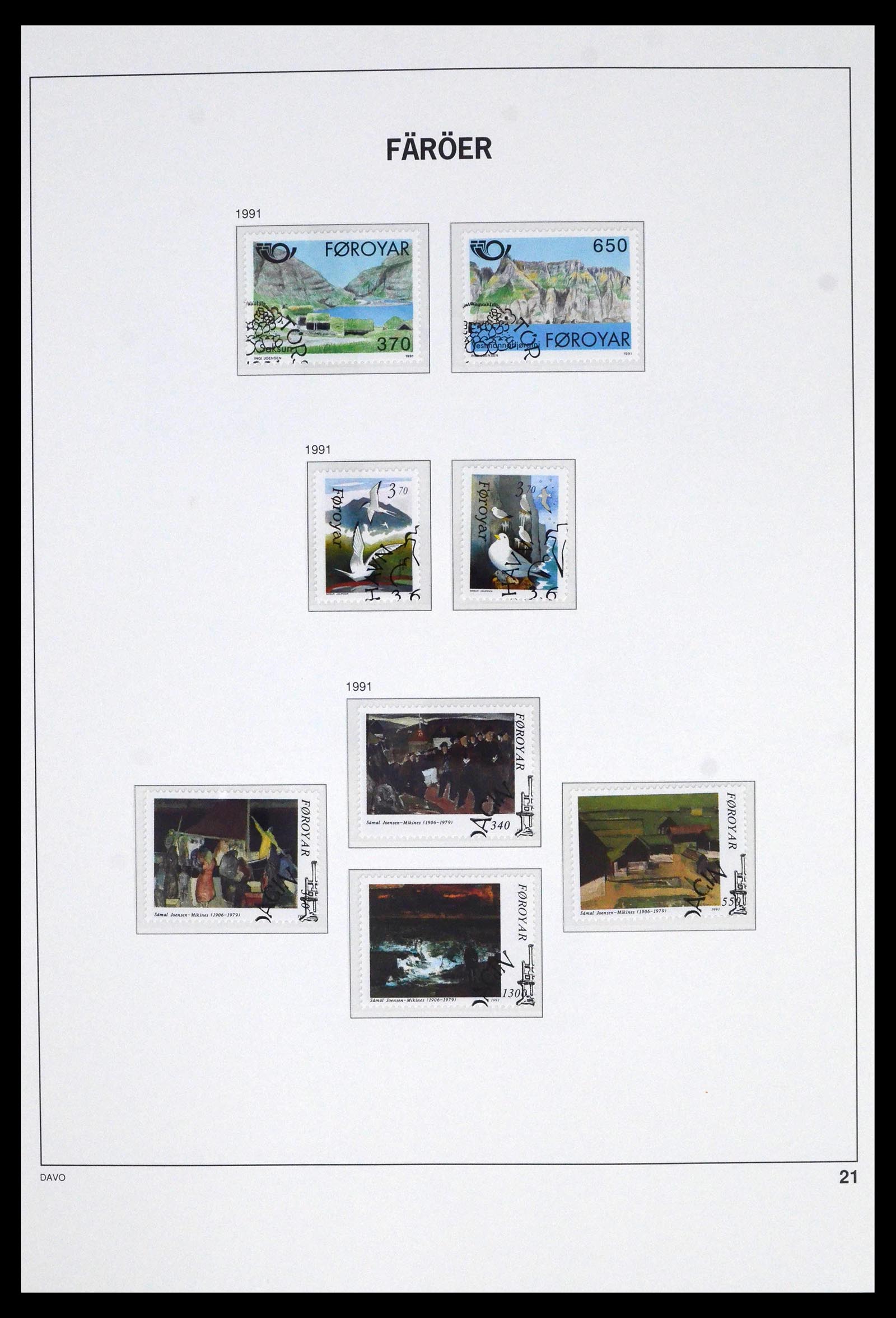 39788 0020 - Stamp collection 39788 Faroe Islands 1975-2019!