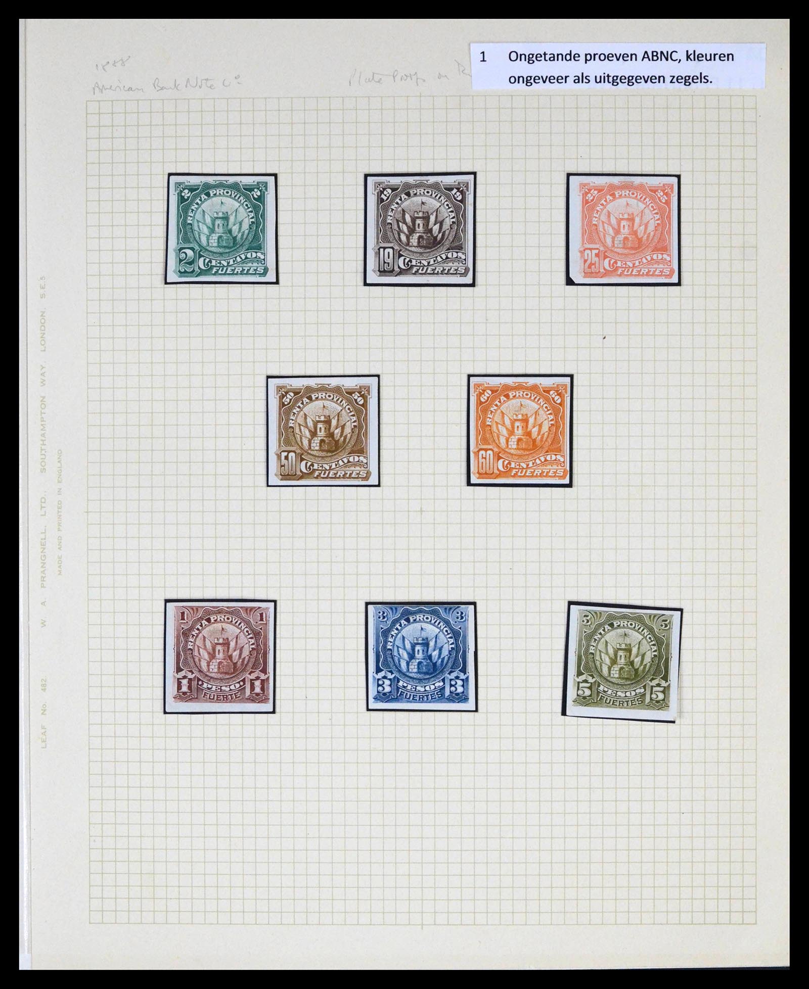 39791 0001 - Stamp collection 39791 Argentina Cordoba fiscal 1888-1960.