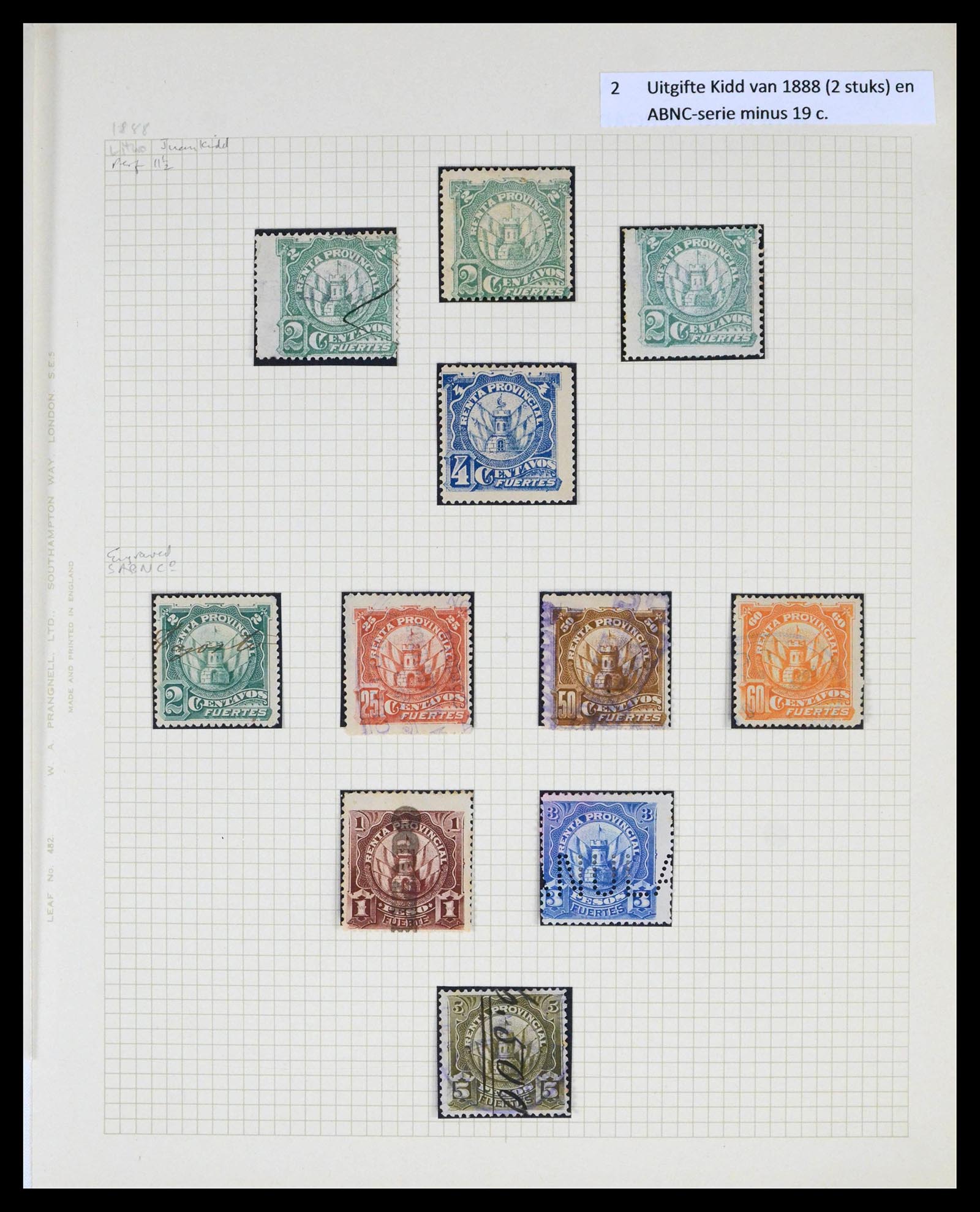 39791 0002 - Stamp collection 39791 Argentina Cordoba fiscal 1888-1960.