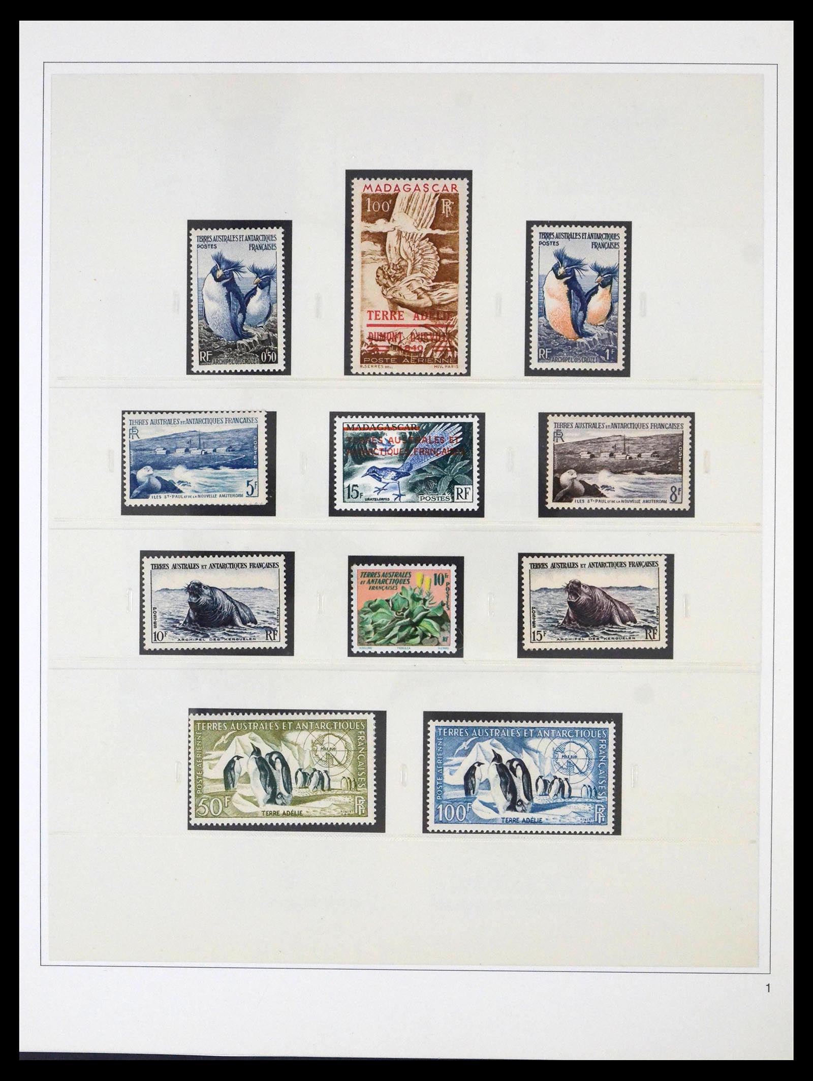 39792 0001 - Stamp collection 39792 TAAF 1948-2007.