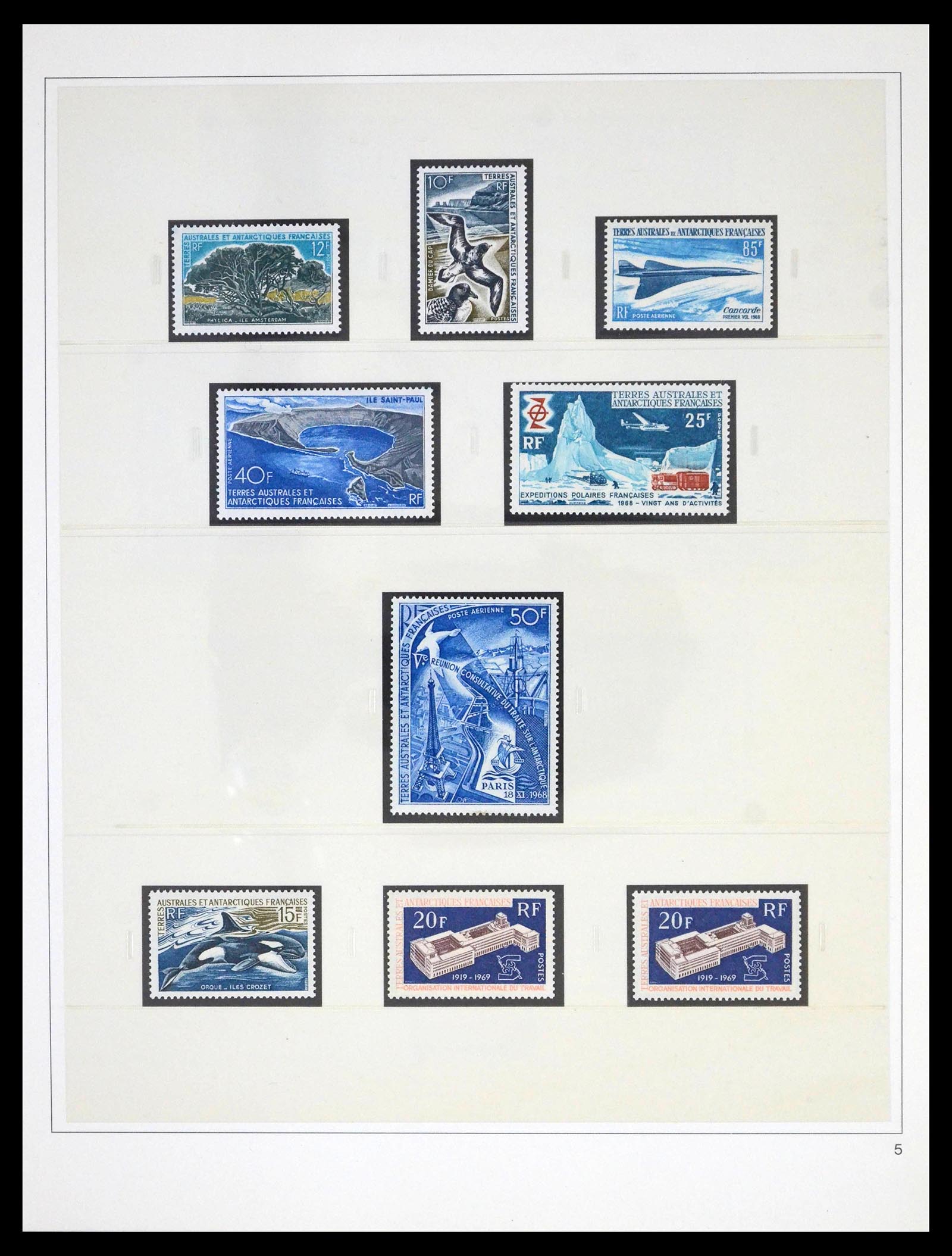 39792 0005 - Stamp collection 39792 TAAF 1948-2007.