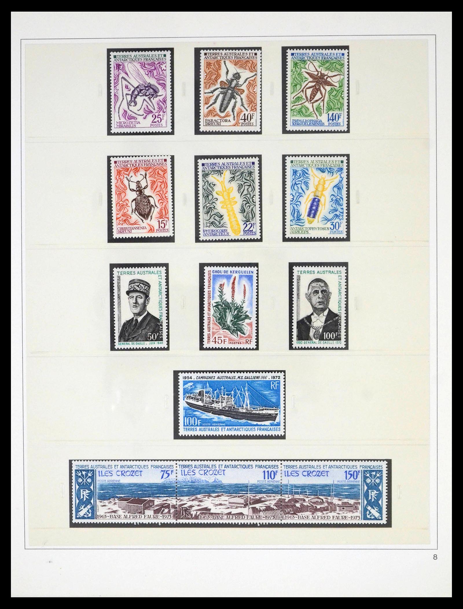 39792 0008 - Stamp collection 39792 TAAF 1948-2007.