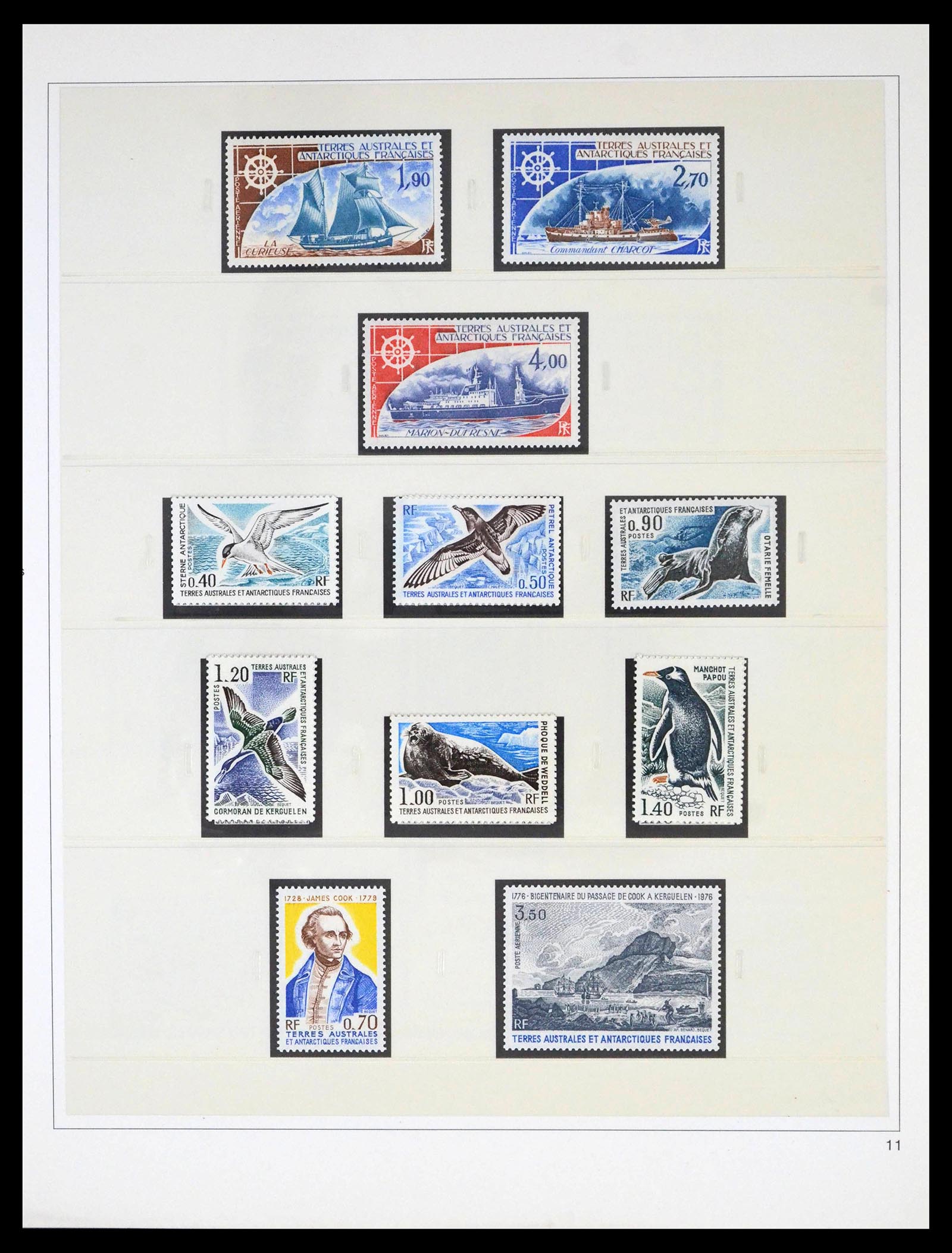 39792 0011 - Stamp collection 39792 TAAF 1948-2007.