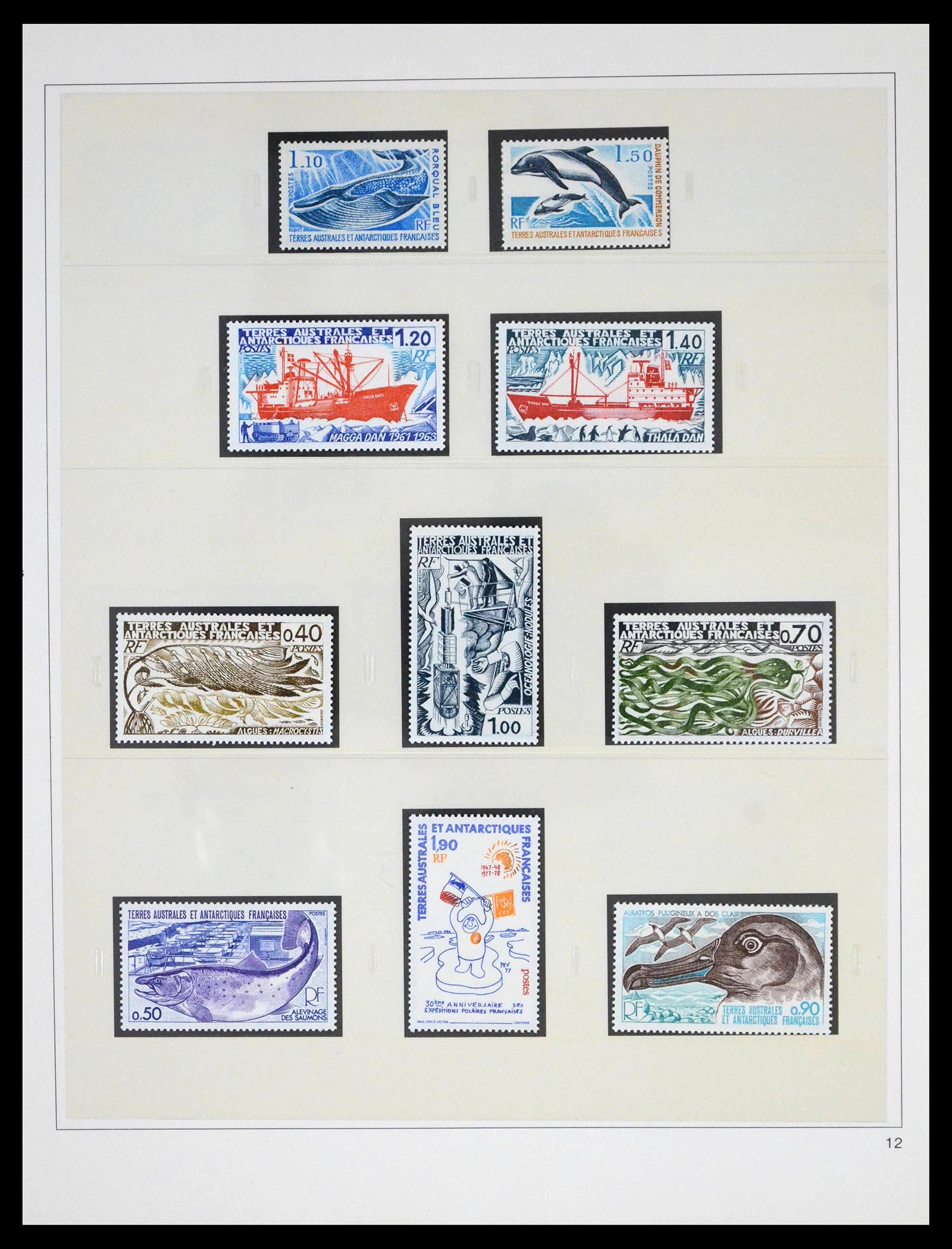 39792 0012 - Stamp collection 39792 TAAF 1948-2007.