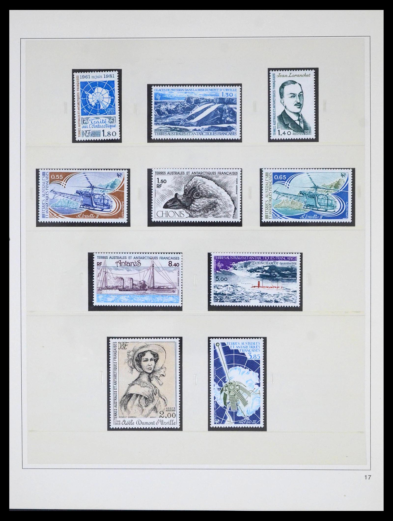 39792 0017 - Stamp collection 39792 TAAF 1948-2007.