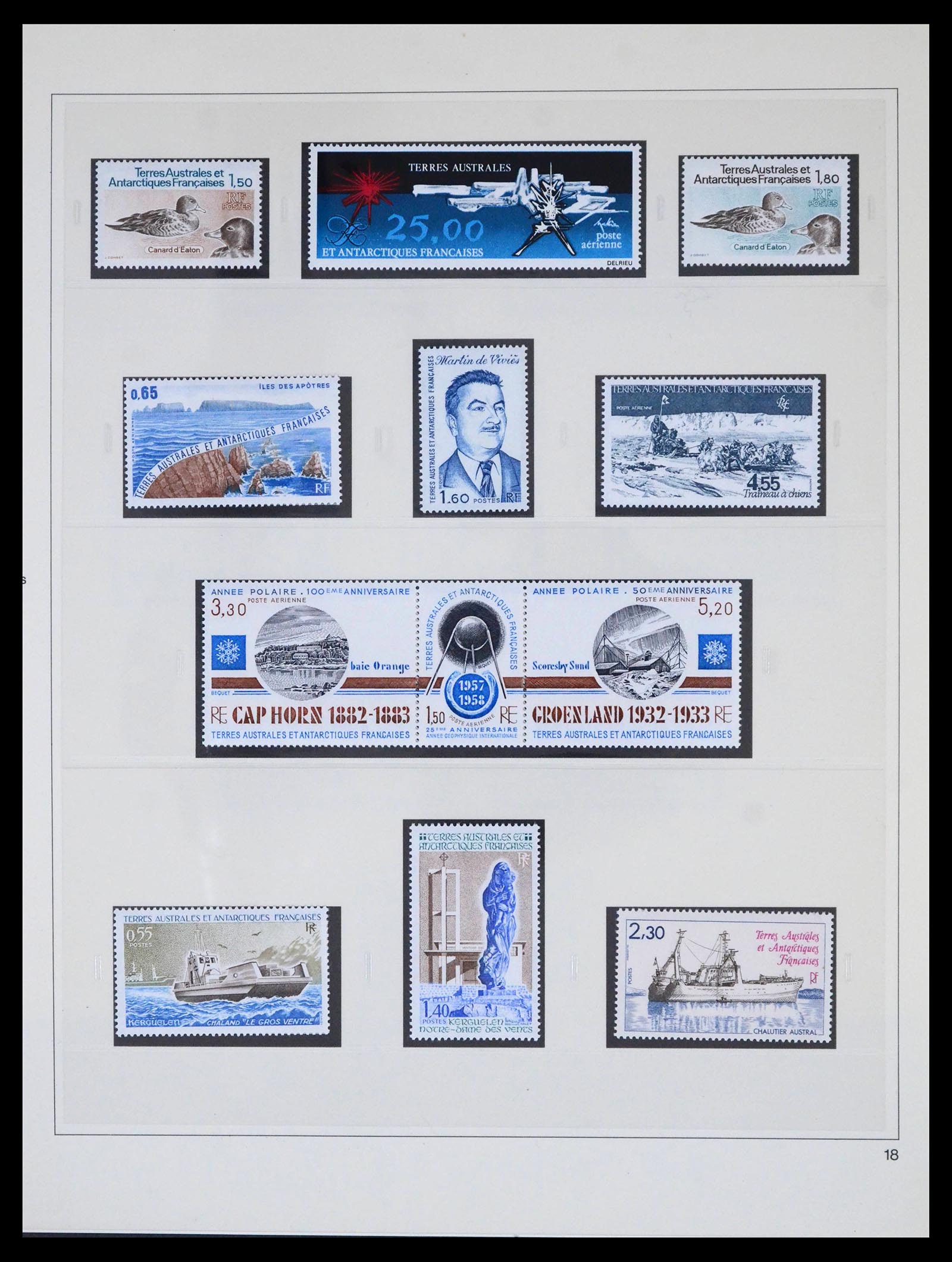 39792 0018 - Stamp collection 39792 TAAF 1948-2007.