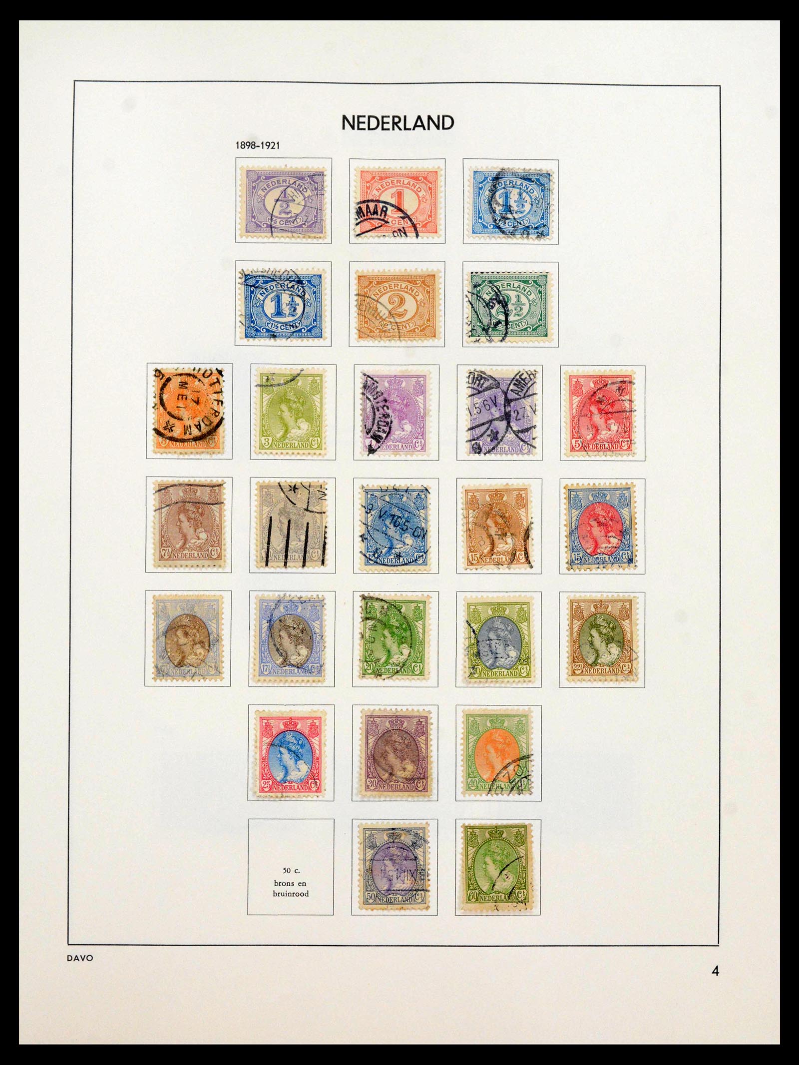 39799 0003 - Stamp collection 39799 Netherlands 1869-1982.