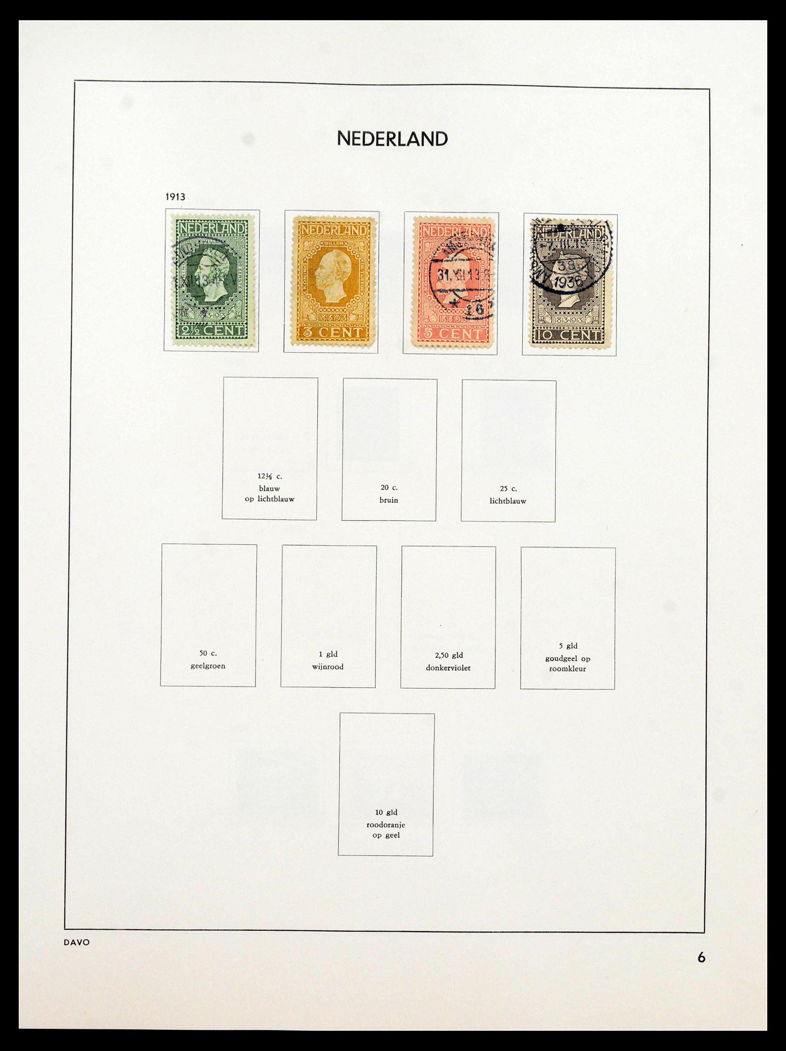 39799 0005 - Stamp collection 39799 Netherlands 1869-1982.