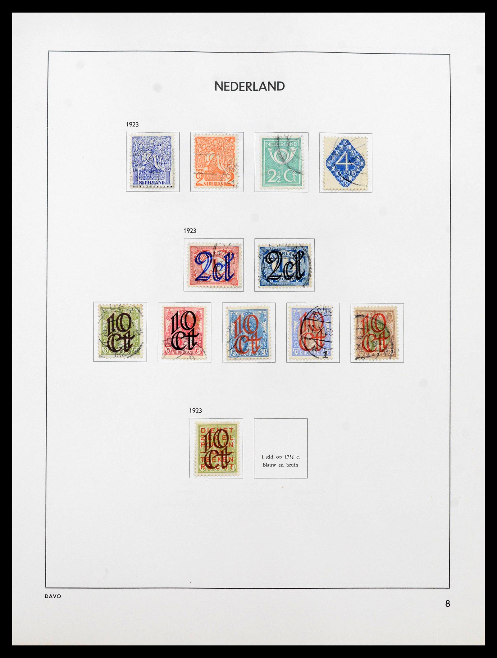 39799 0007 - Stamp collection 39799 Netherlands 1869-1982.