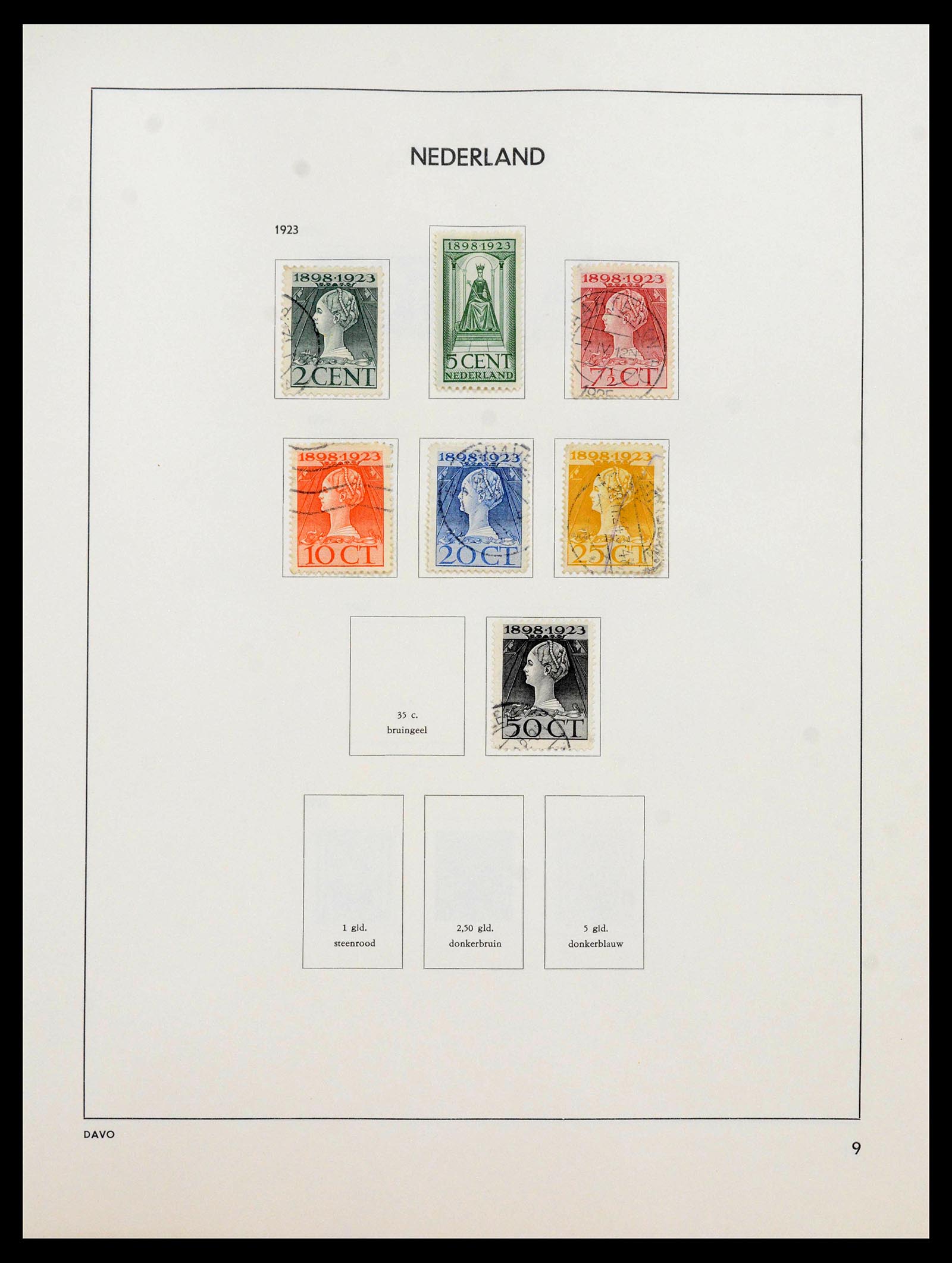 39799 0008 - Stamp collection 39799 Netherlands 1869-1982.