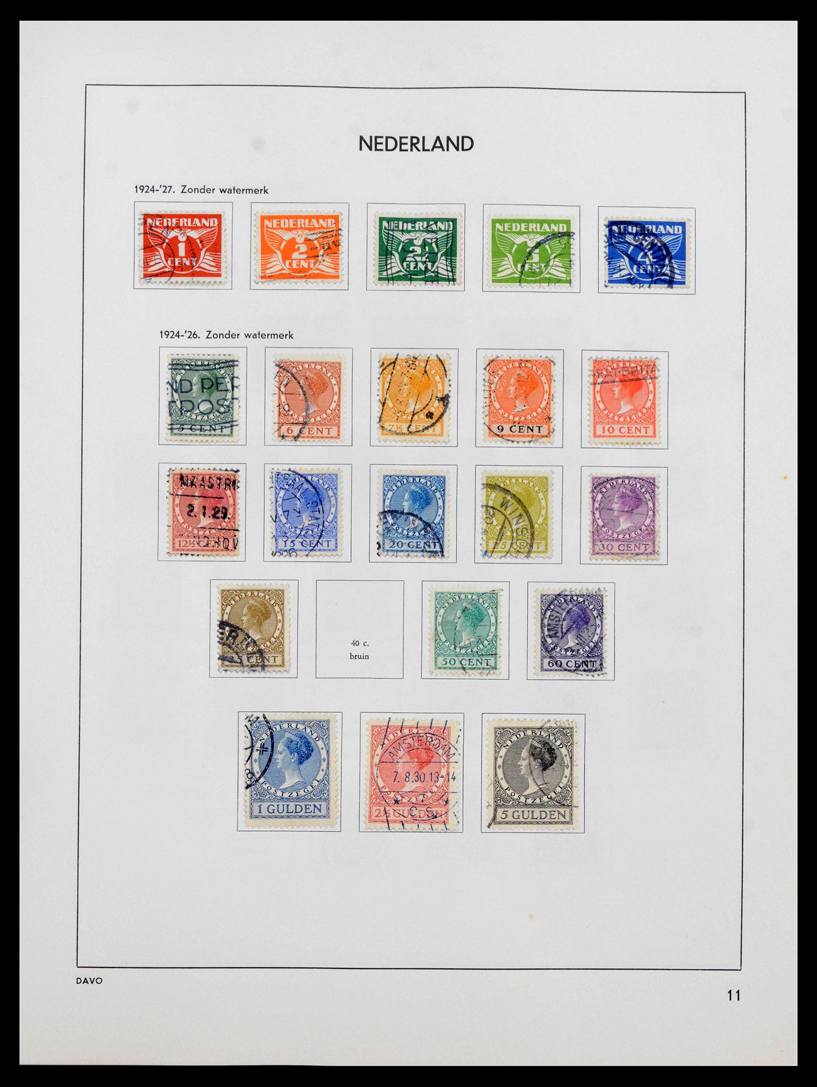 39799 0010 - Stamp collection 39799 Netherlands 1869-1982.